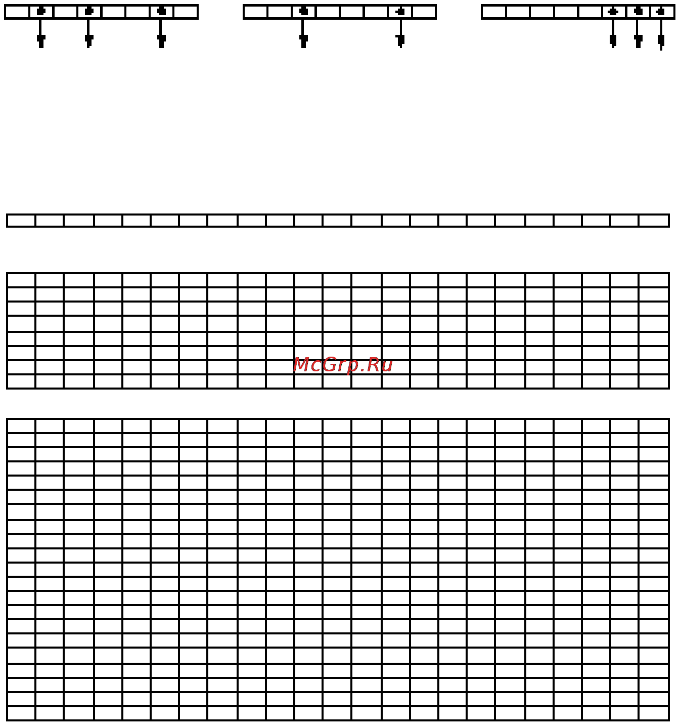 Epson Stylus Pro XL [308/573] Divide your image into bands 1 8 or 24 dots high the number of vertical dots is called the band height this is the value you should use for parameter m in the esc command
