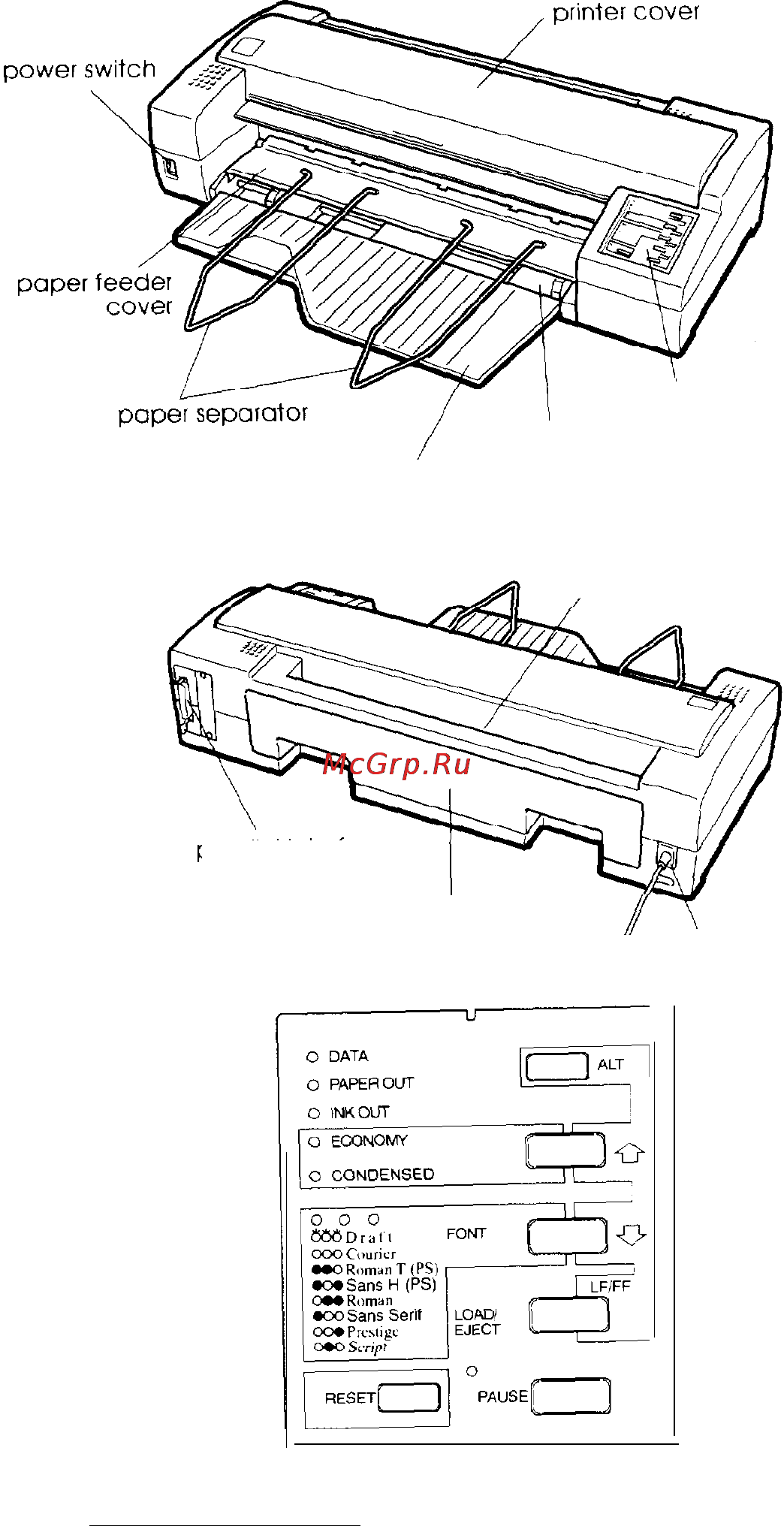 Epson Stylus 1000 [2/123] Printe