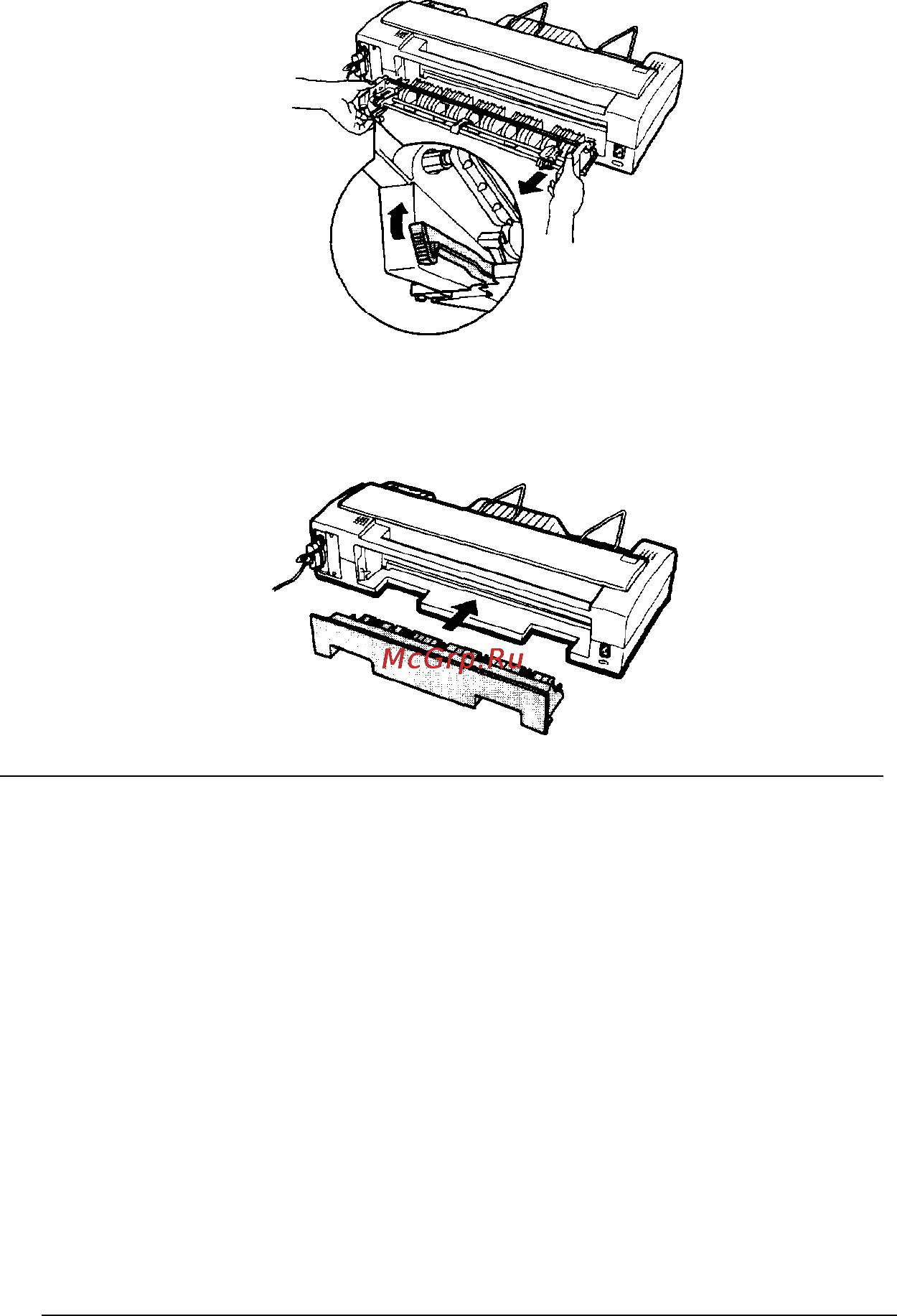 Epson Stylus 1000 [45/123] Switching between continuous paper and single sheets