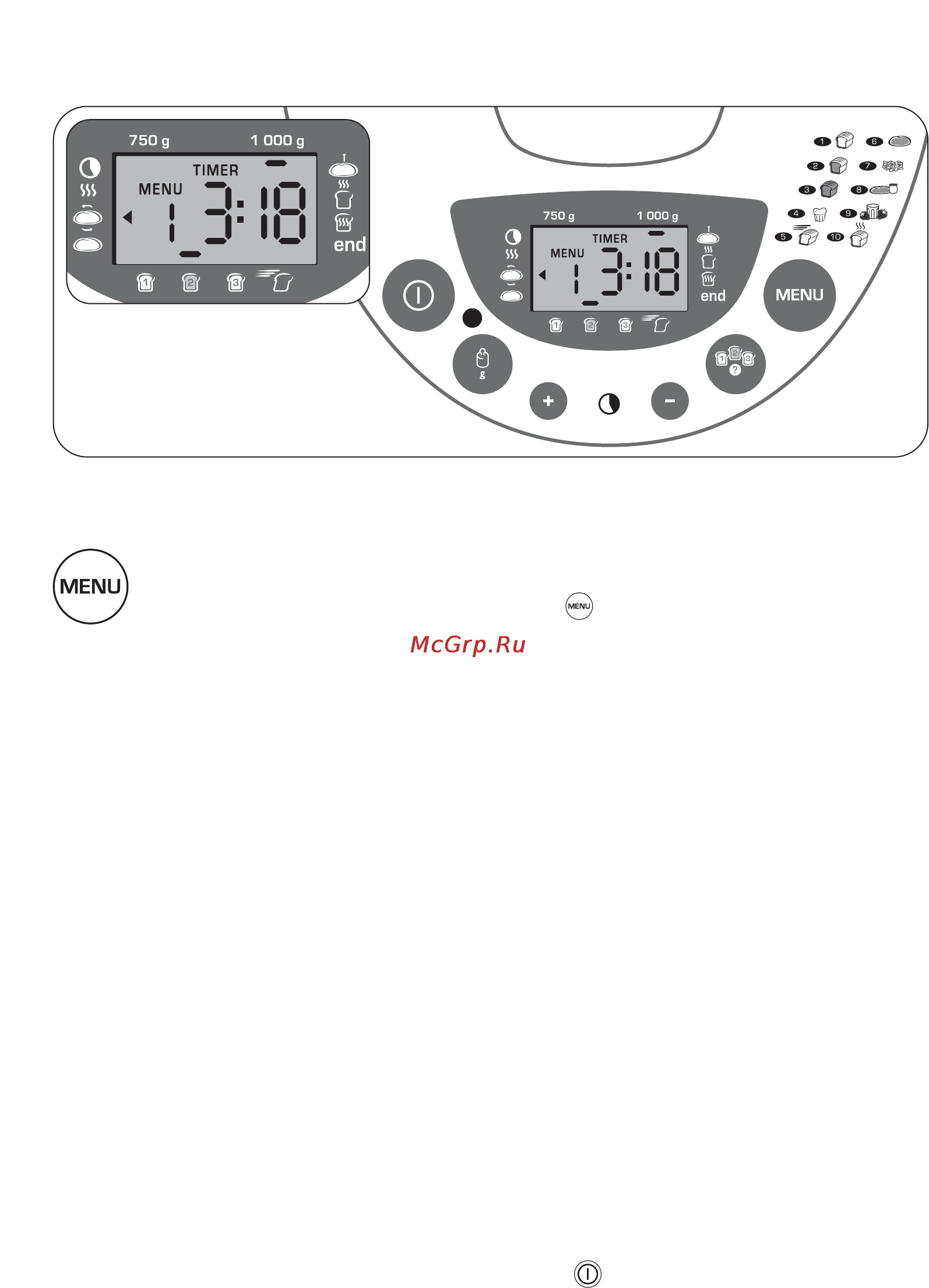 Moulinex OW310E30 [4/25] Программы
