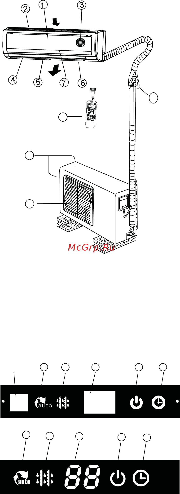 Carrier 42QCR009713GE [5/21] Внутренний блок