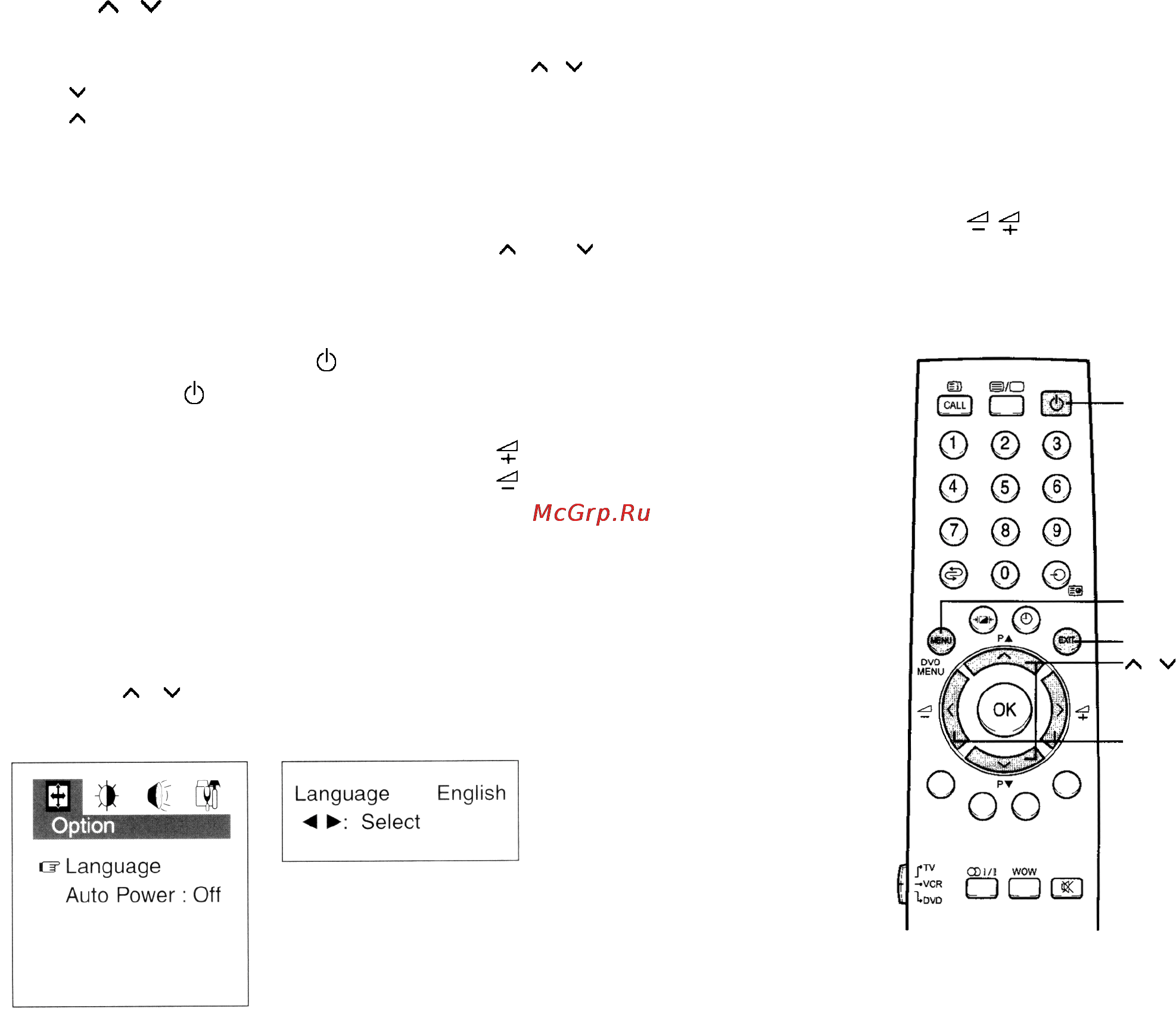 Toshiba 15VL9 [11/24] Включение и выключение телевизора