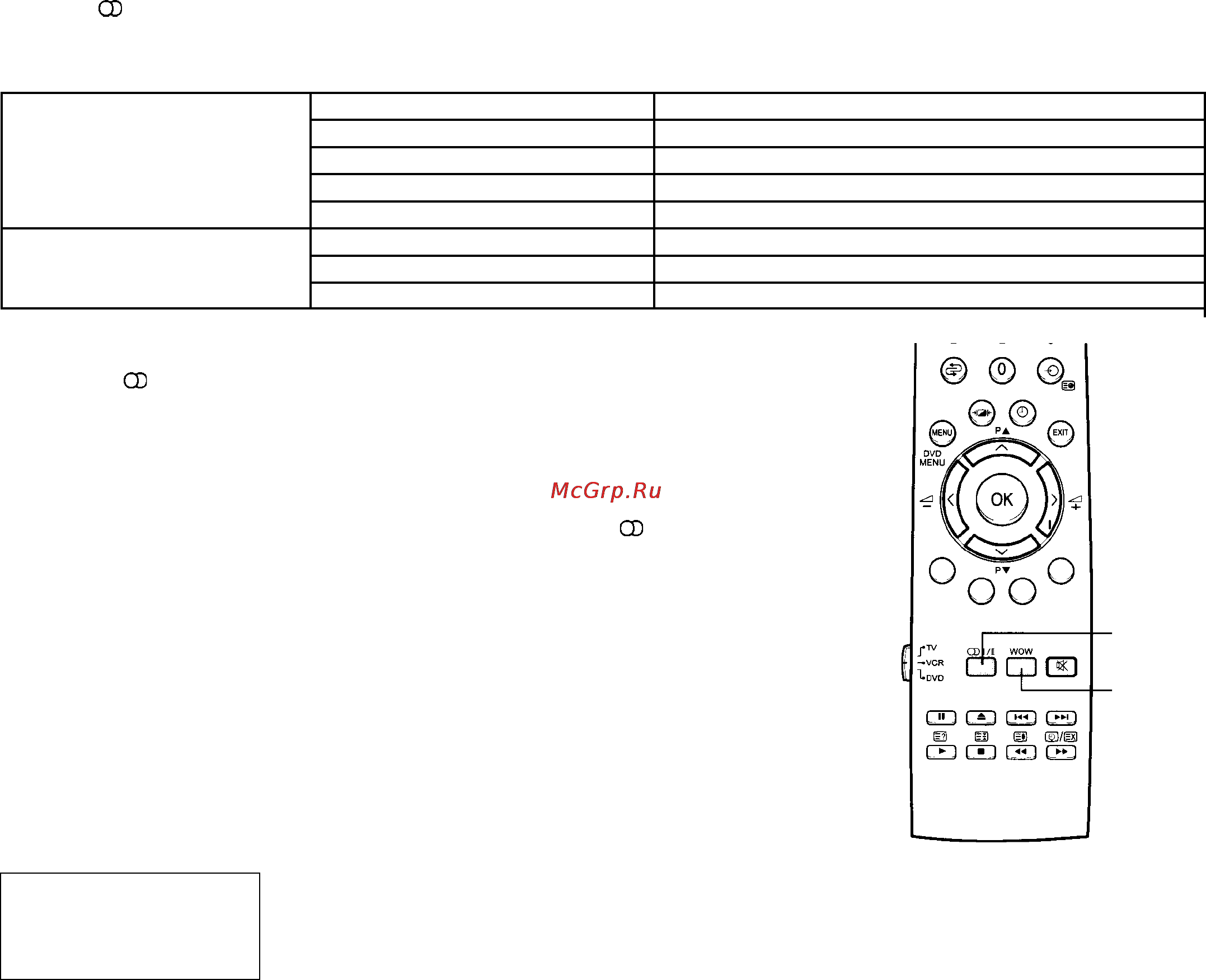 Toshiba 15VL26P [18/24] Использование эффекта wow