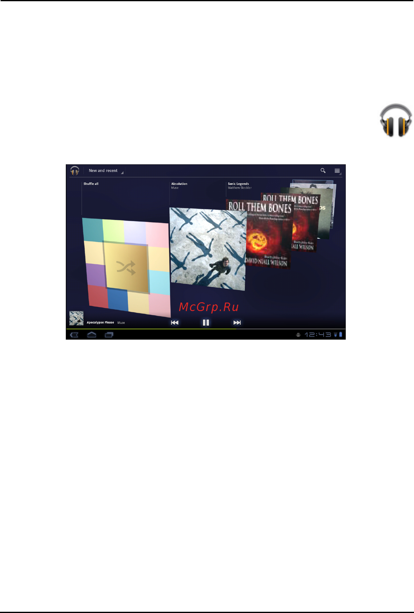 Packard Bell Liberty Tab 32GB [37/66] Воспроизведение музыки и видео