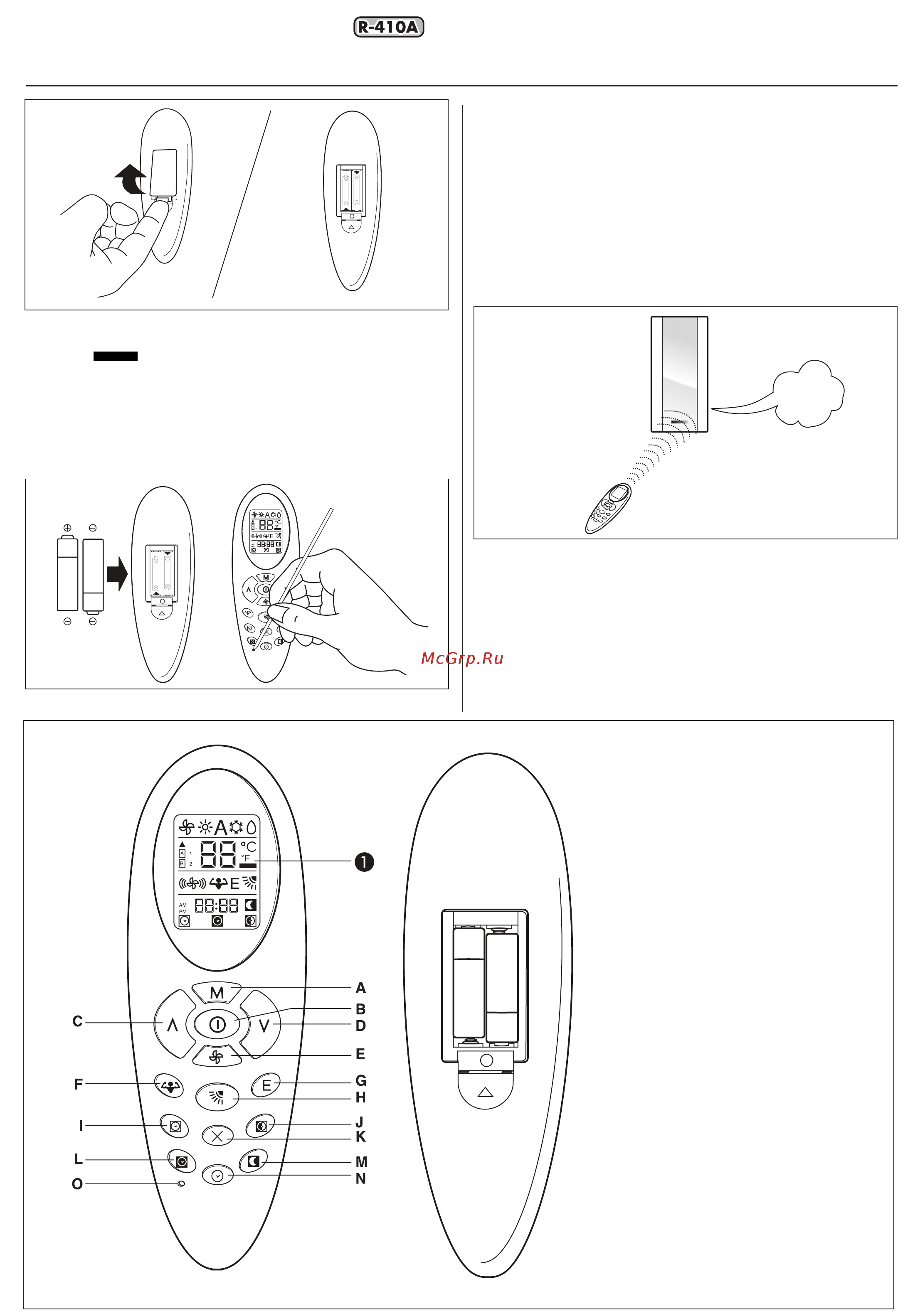 Carrier 42ADF035 [8/17] Инфракрасный пульт ду