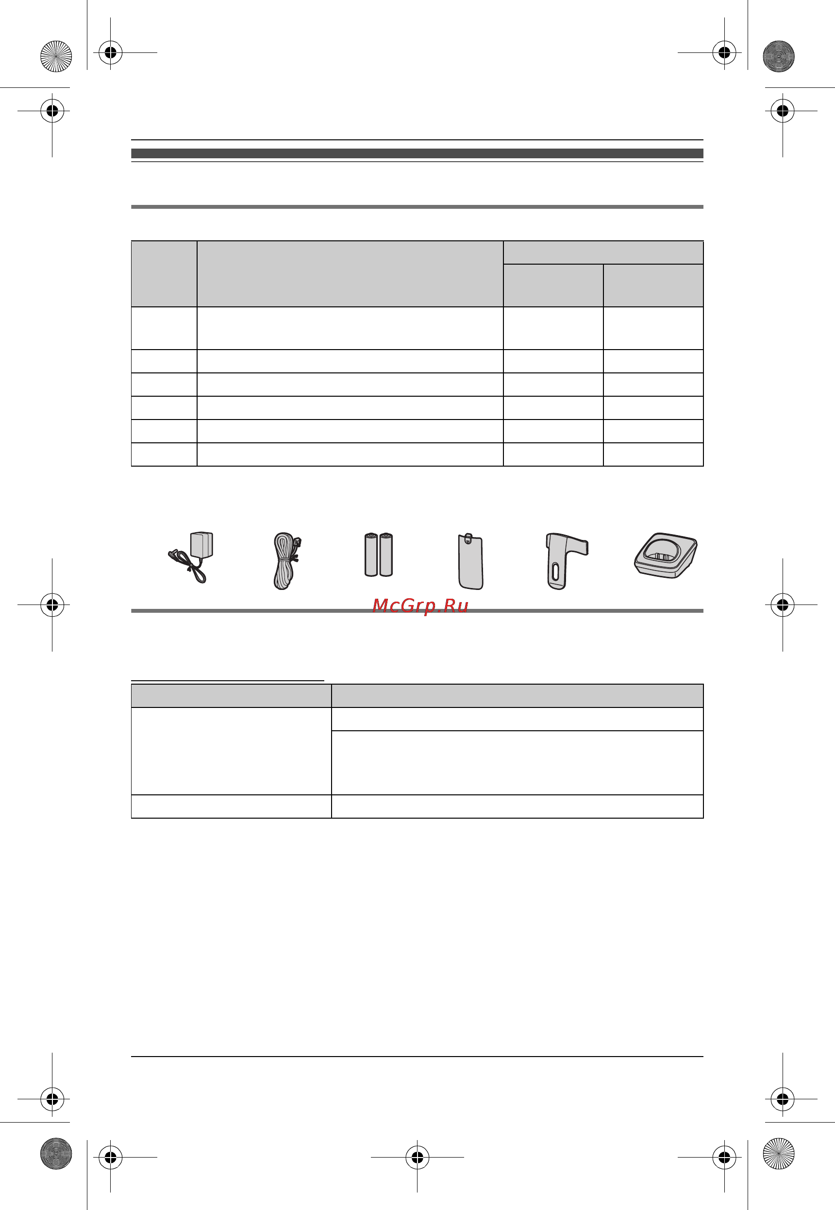 Panasonic KX-TG8611RUM [4/84] Èíôî²ìàöèø îá àêñåññóà²àõ