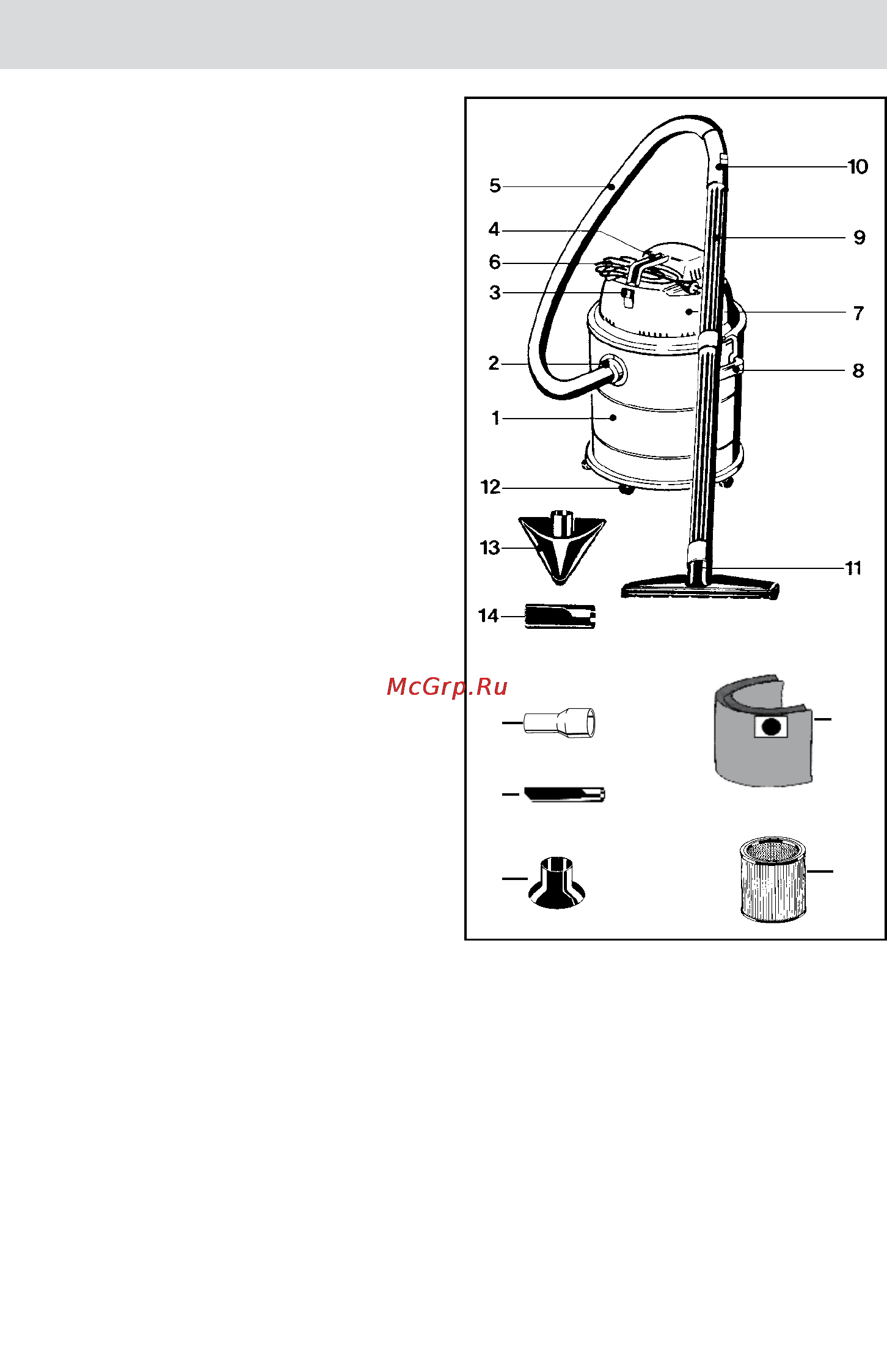 Thomas INOX 1530 PRO [3/20] Geräteabbildung description of parts illustration toestelafbeeld makine parçaları