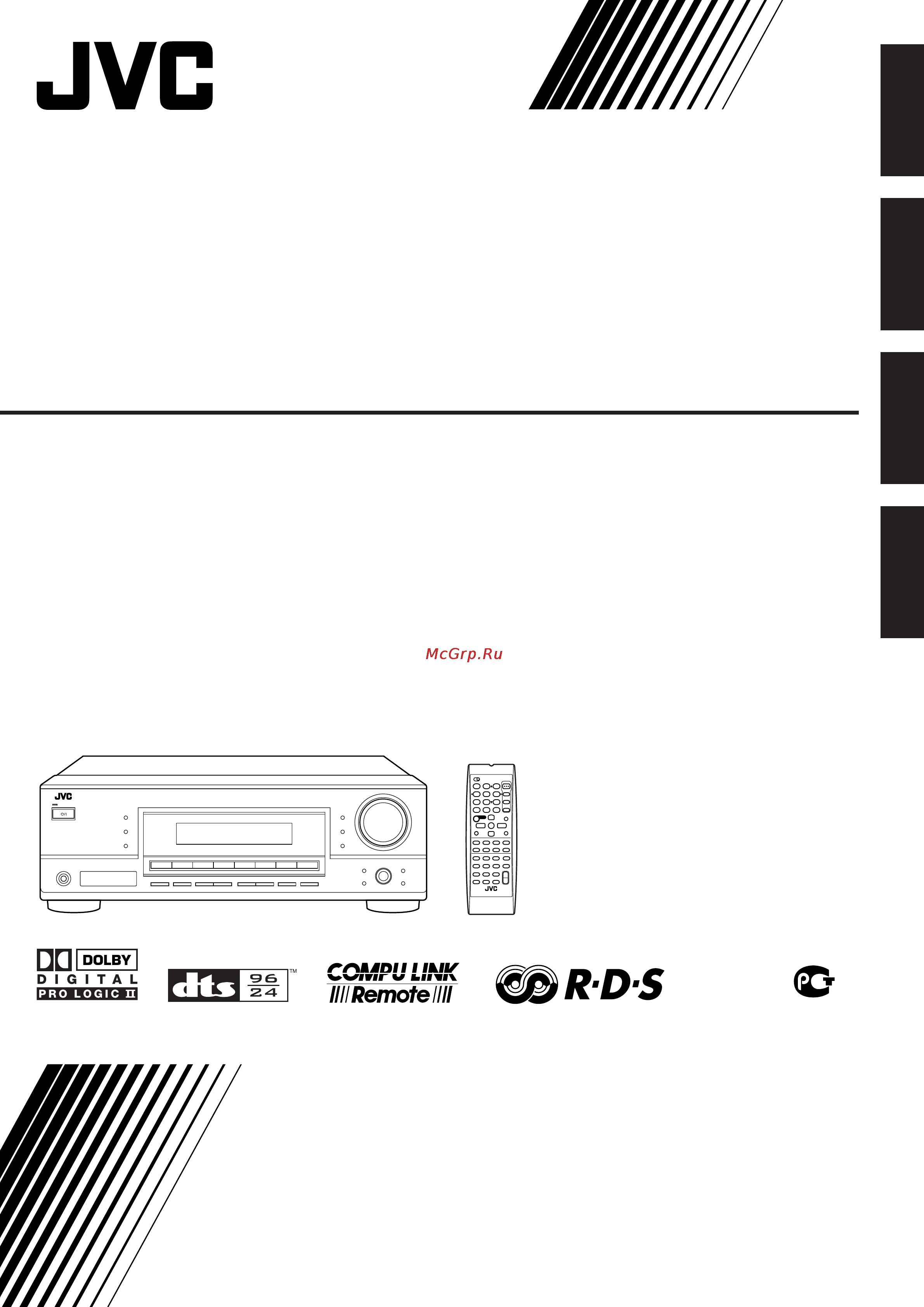 JVC RX-5042S Инструкция по эксплуатации онлайн