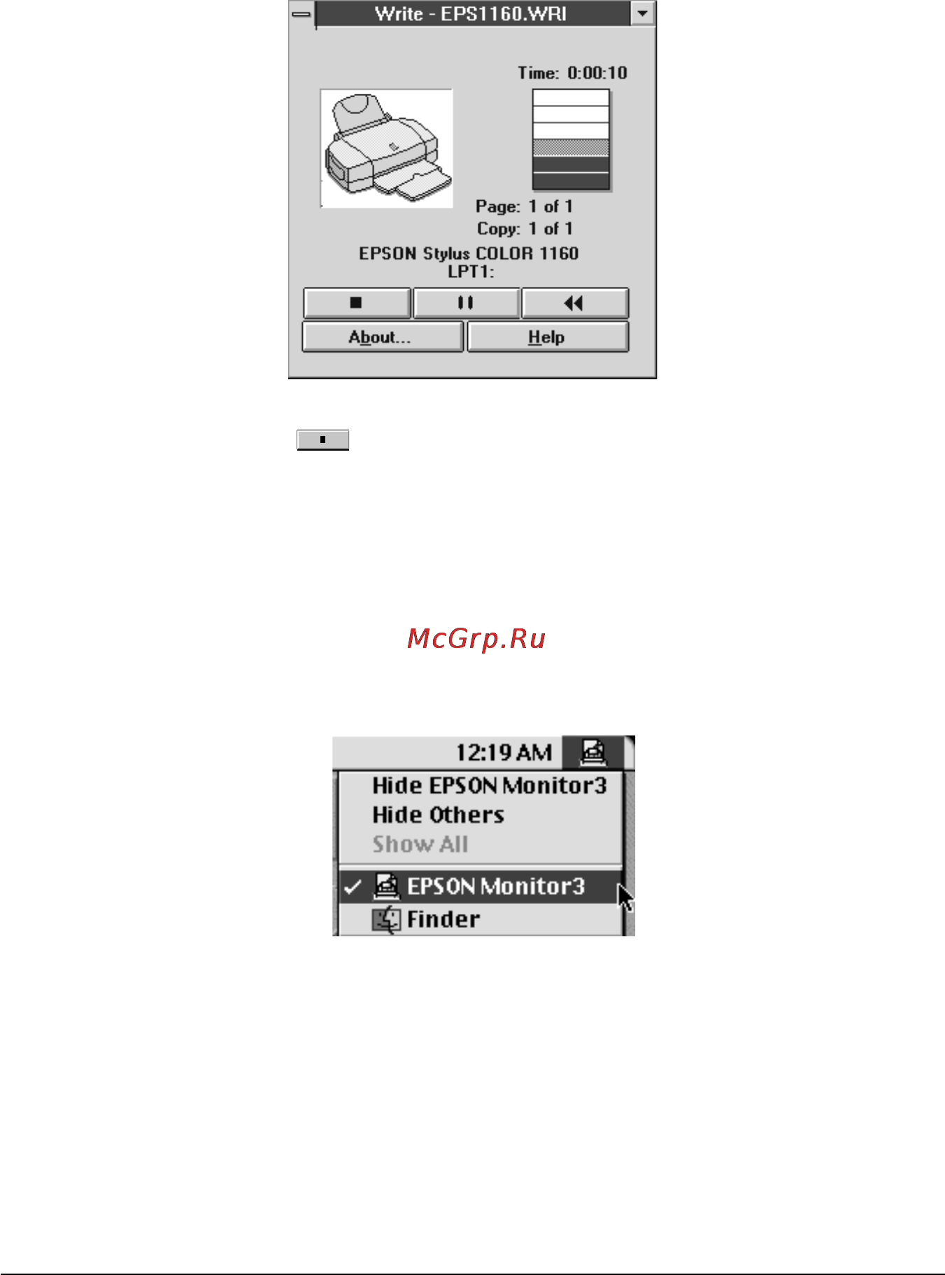 Epson Stylus Color 1160 [68/75] В macintosh