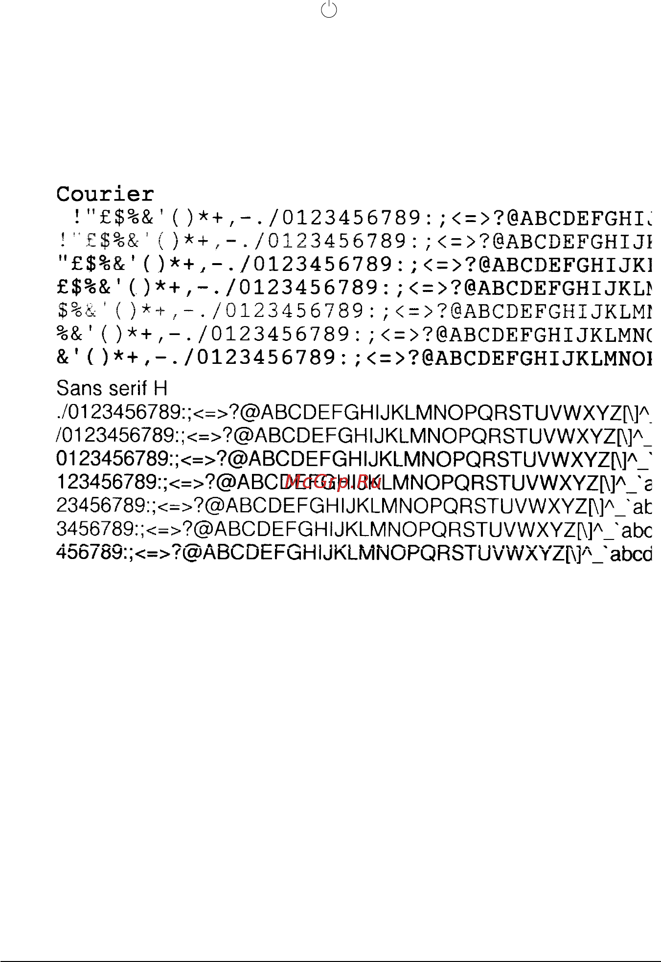 Epson Stylus Color 1520 [182/243] Courier
