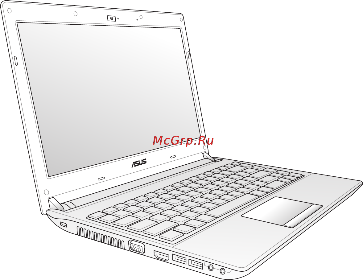 Asus U31SD i3-2310M Инструкция по эксплуатации онлайн