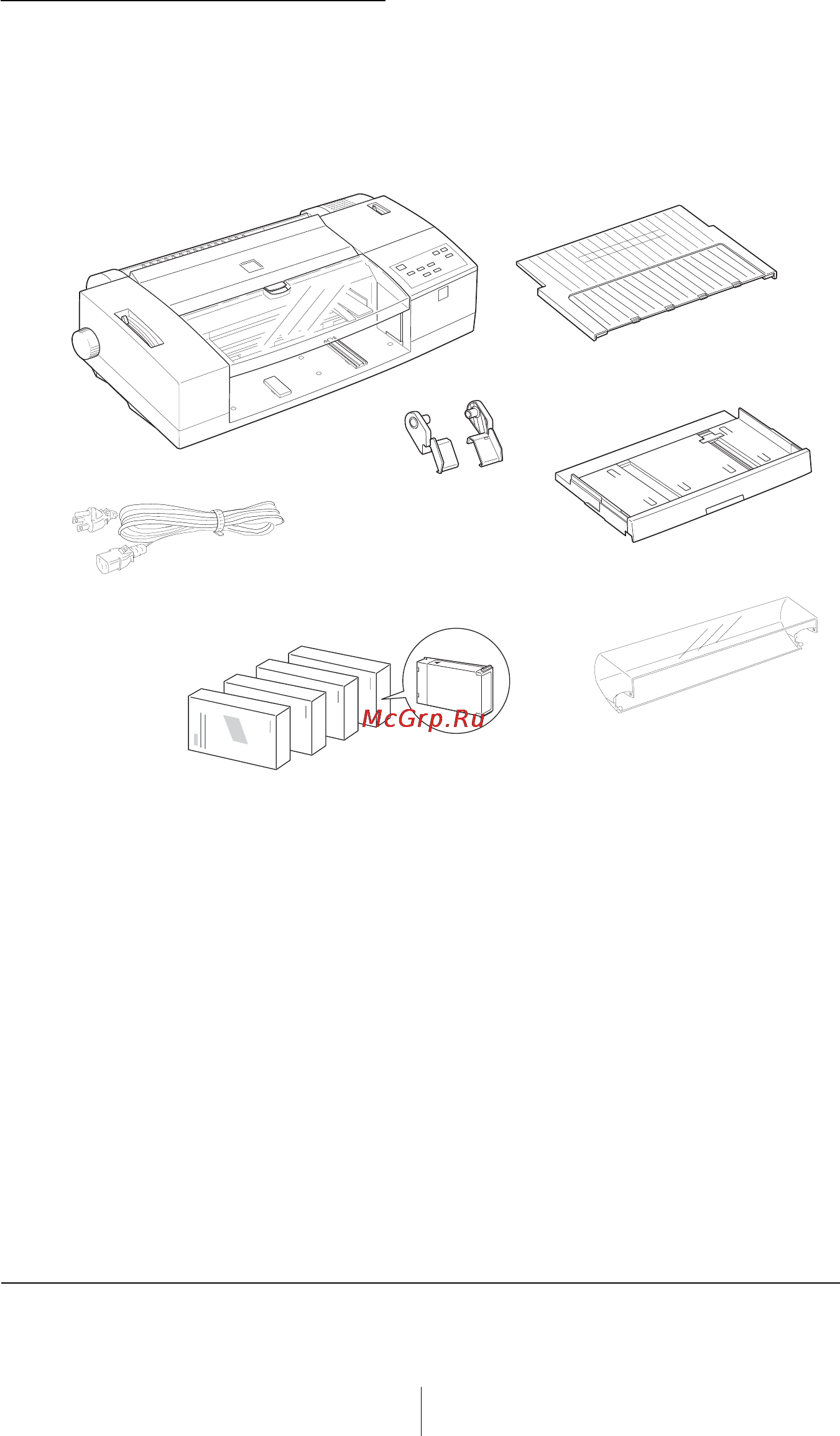 Epson Stylus Color 3000 [29/292] Распаковка принтера