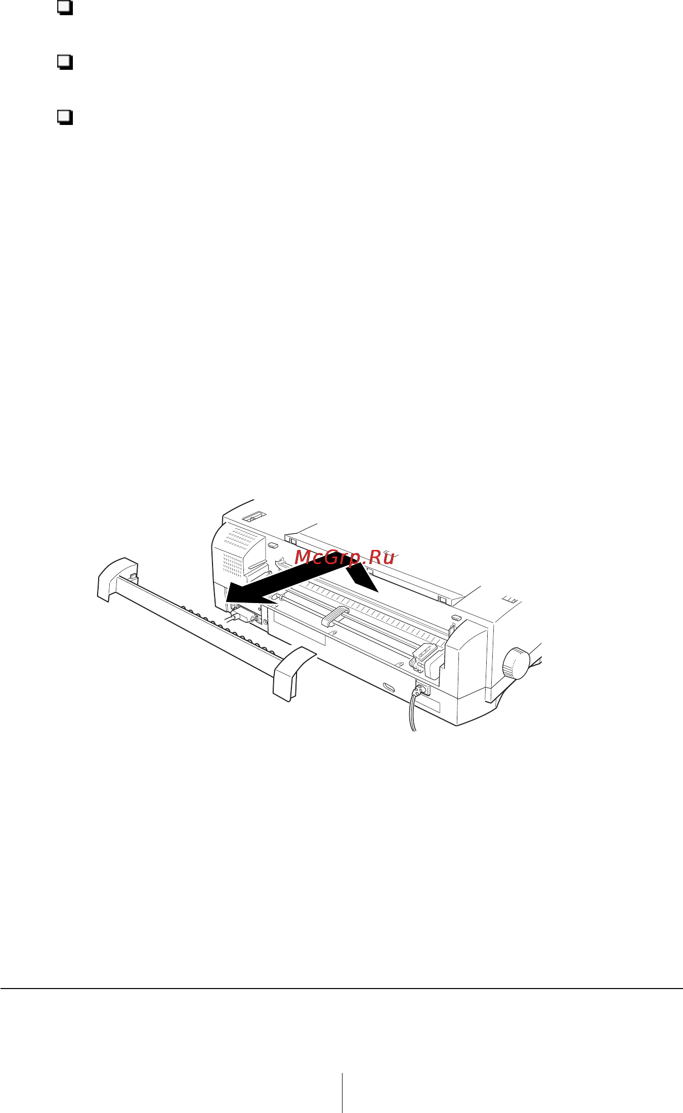 Epson Stylus Color 3000 [31/292] Установка боковых направляющих дежателей полосовой бумаги