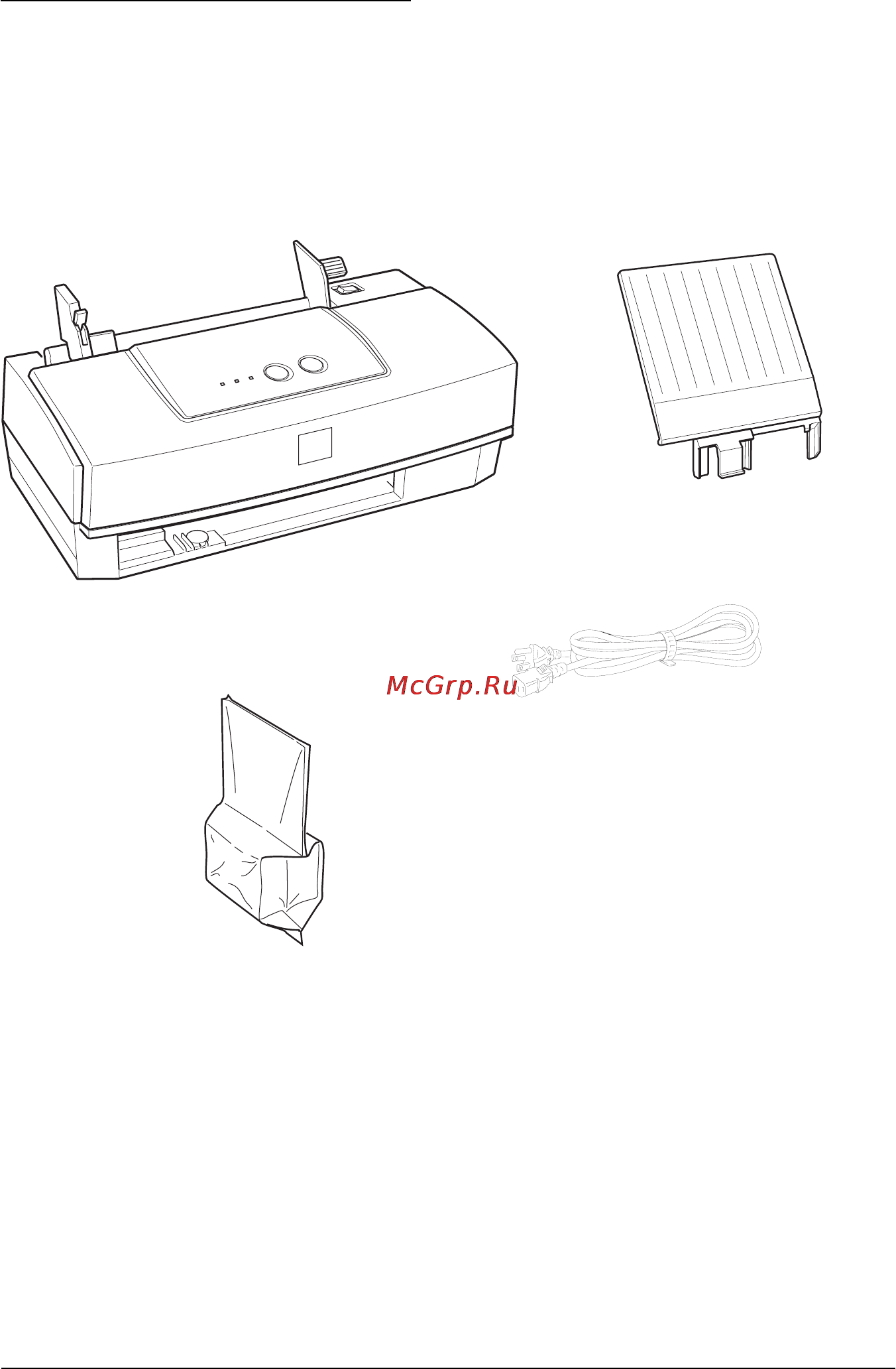Epson Stylus Color 300 [13/89] Распаковка принтера