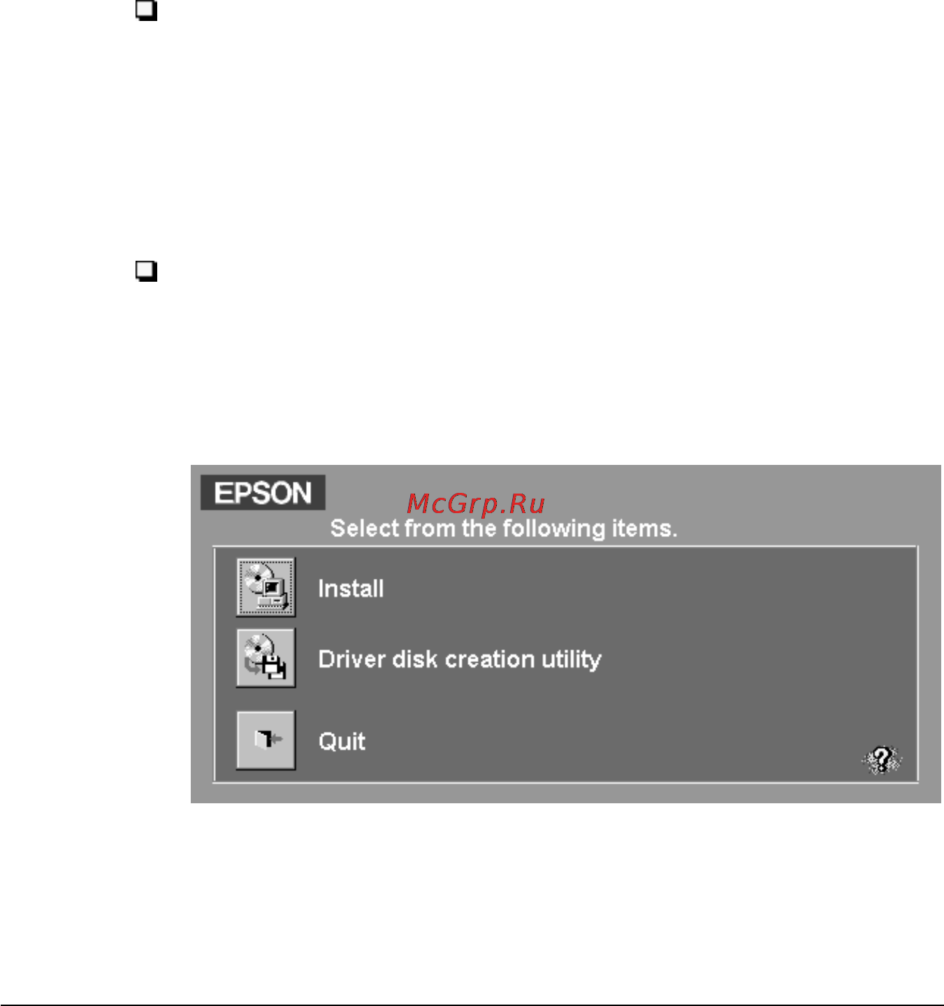 Epson Stylus Color 300 [24/89] Установка по в windows 95