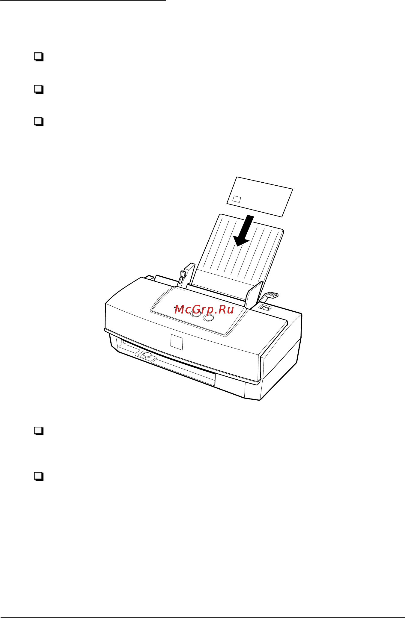 Epson Stylus Color 300 [44/89] Загрузка конвертов