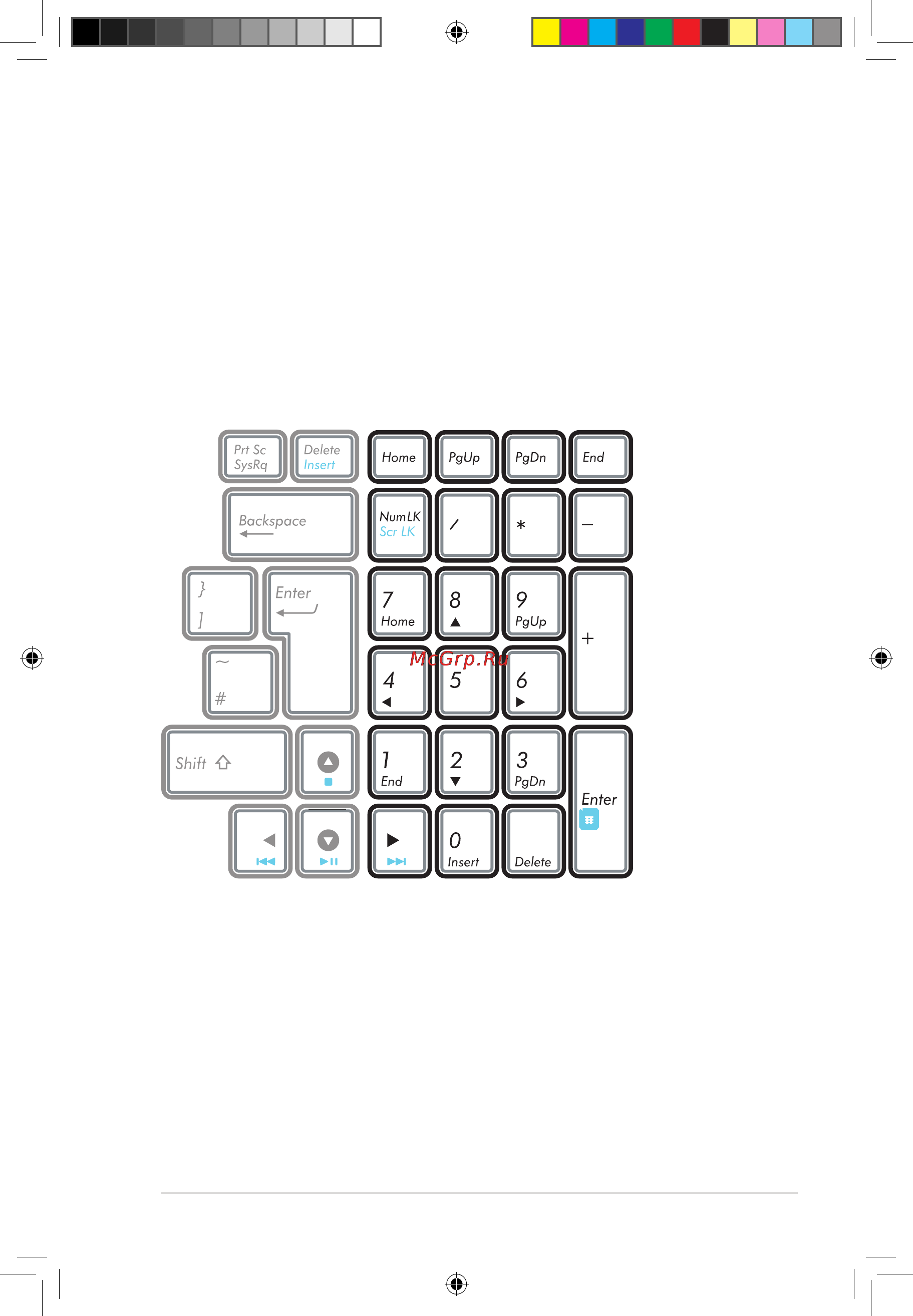 Asus VX7 i7-2630QM [45/118] Расширенная клавиатура