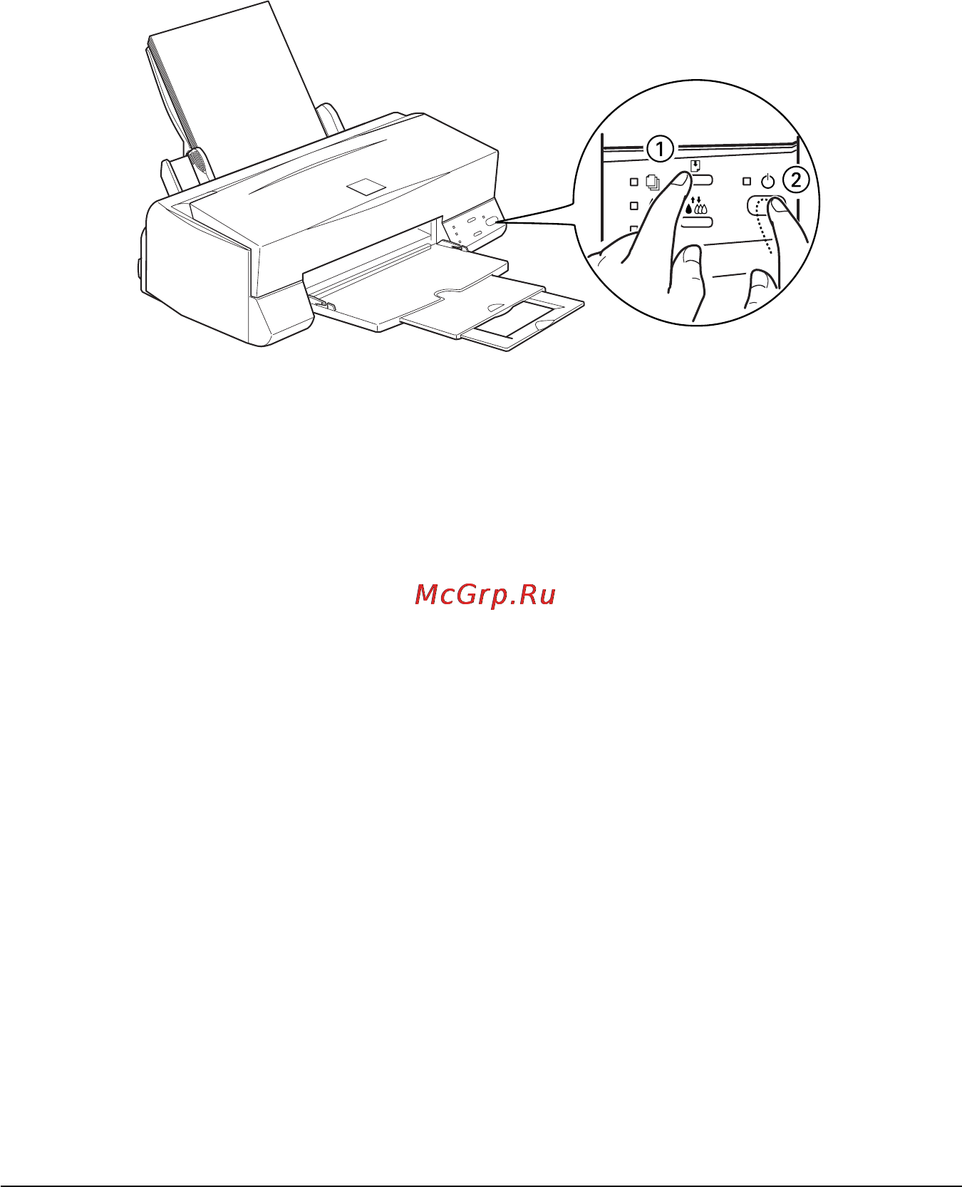 Epson Stylus Color 460 [50/68] Пользование кнопками панели управления