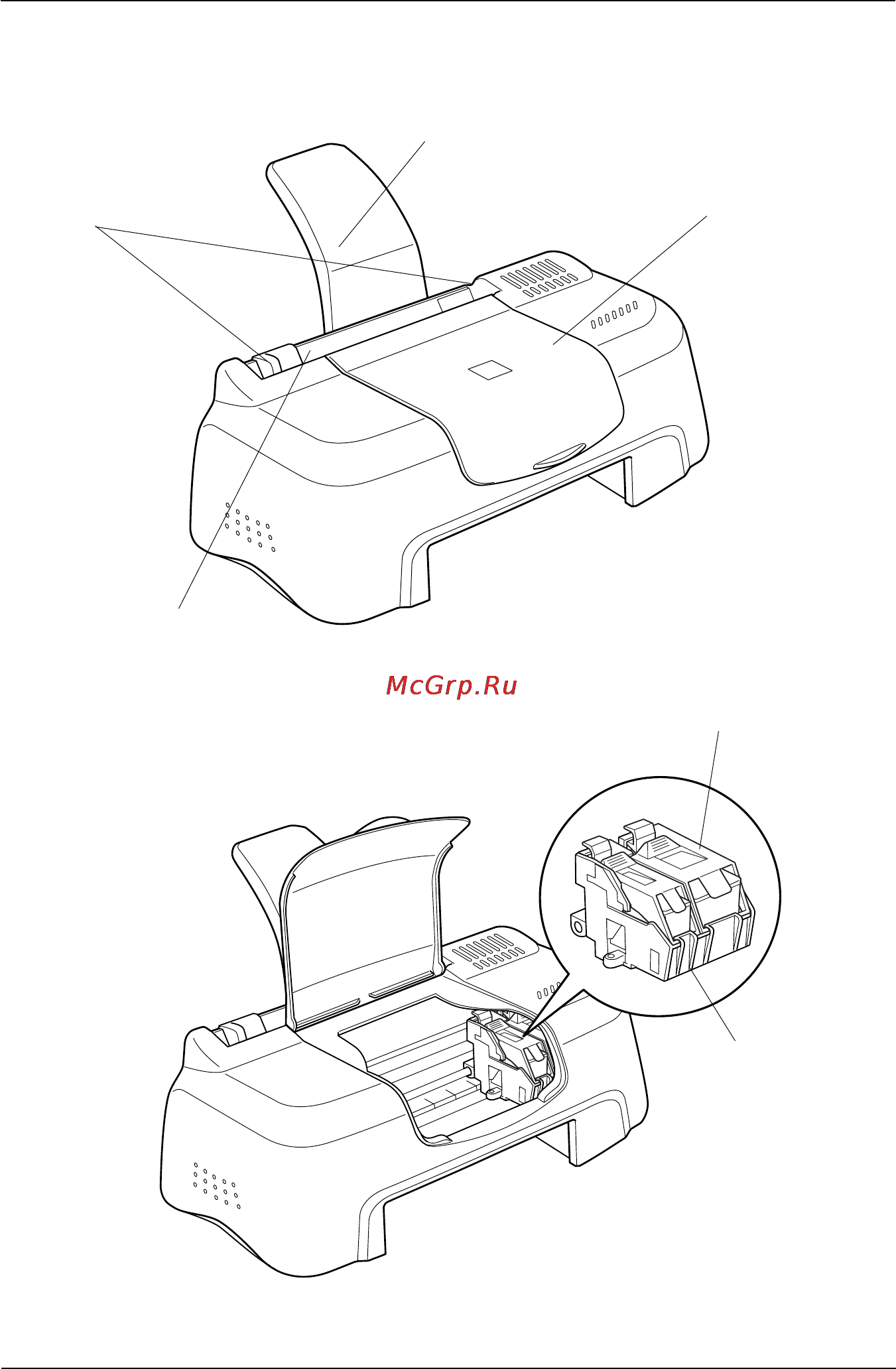 Epson Stylus Color 480 [14/51] Детали принтера