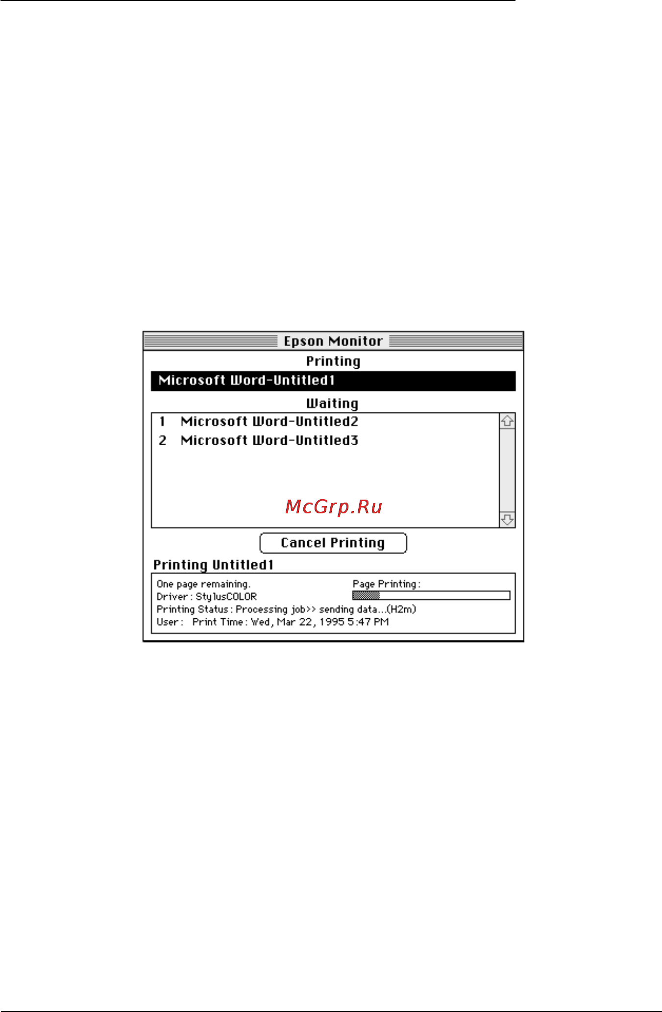 Epson Stylus Color 600 [99/205] Пользование утилитой epson monitor