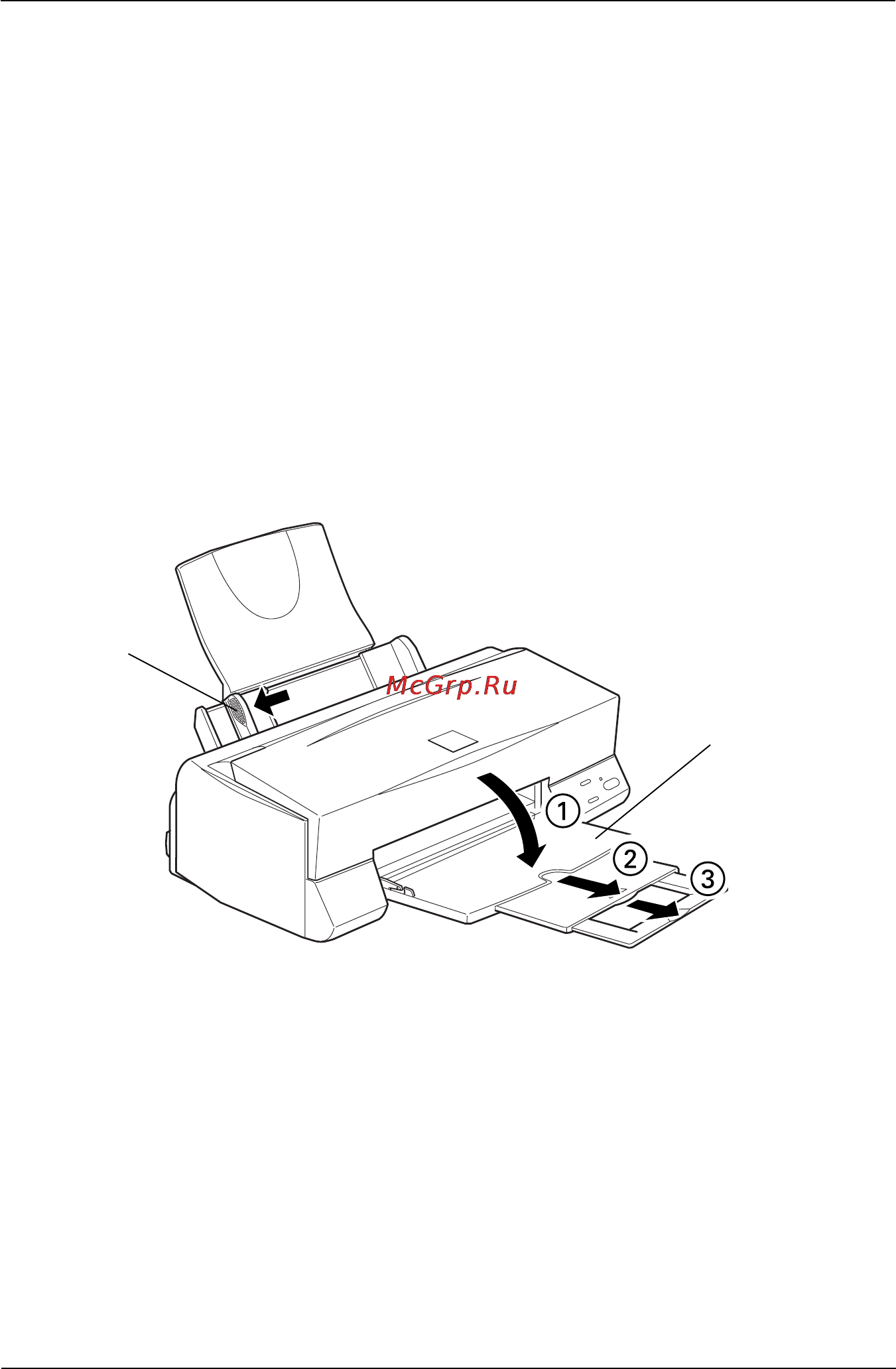 Epson Stylus Color 640 [20/37] Загрузка бумаги