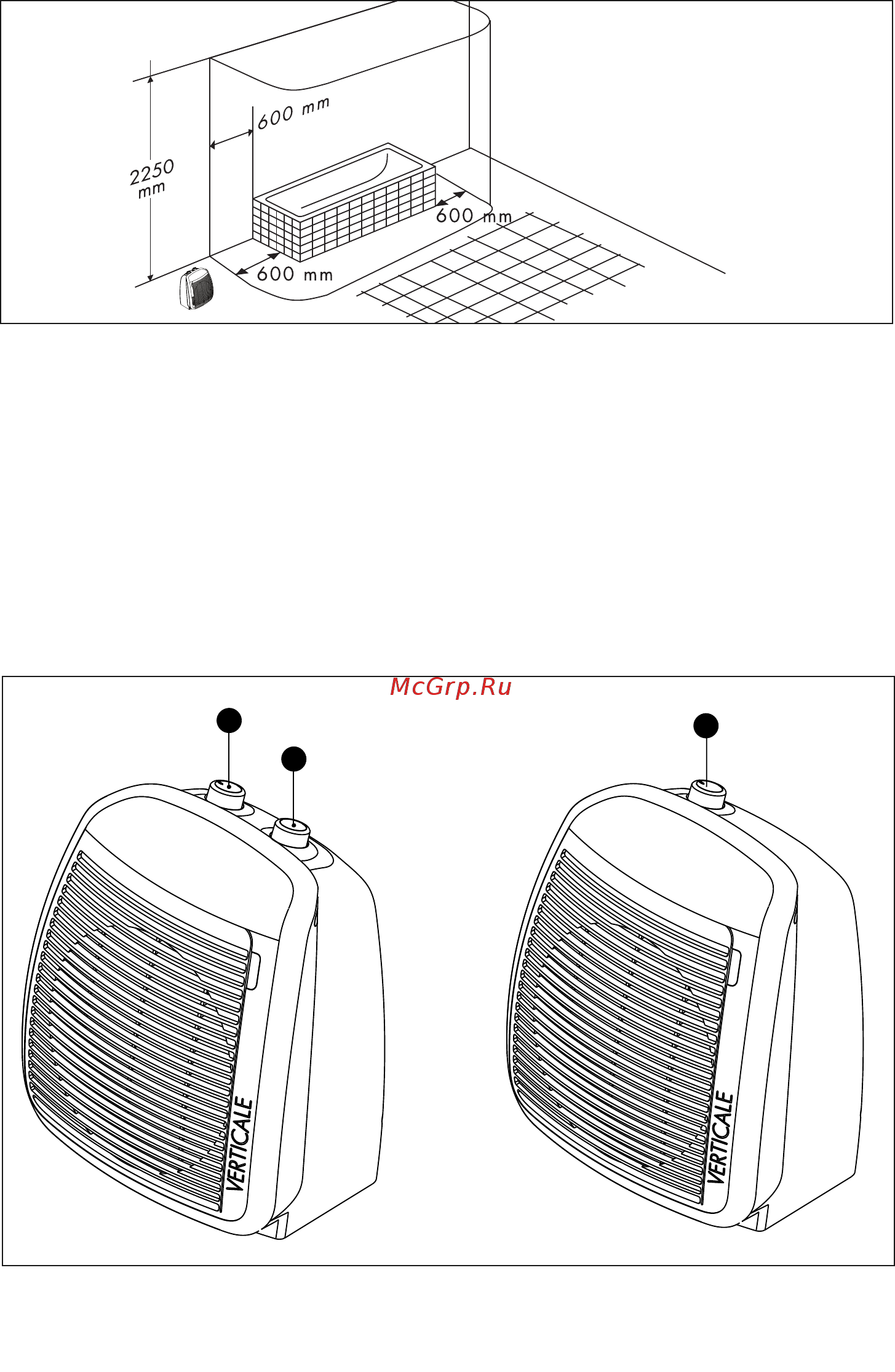 Delonghi HVY 1030 белый Инструкция по эксплуатации онлайн [2/4] 299534