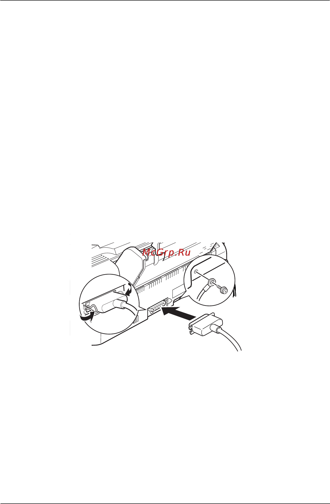 Epson Stylus Color 740 [18/50] Подключение принтера к компьютеру типа ibm pc