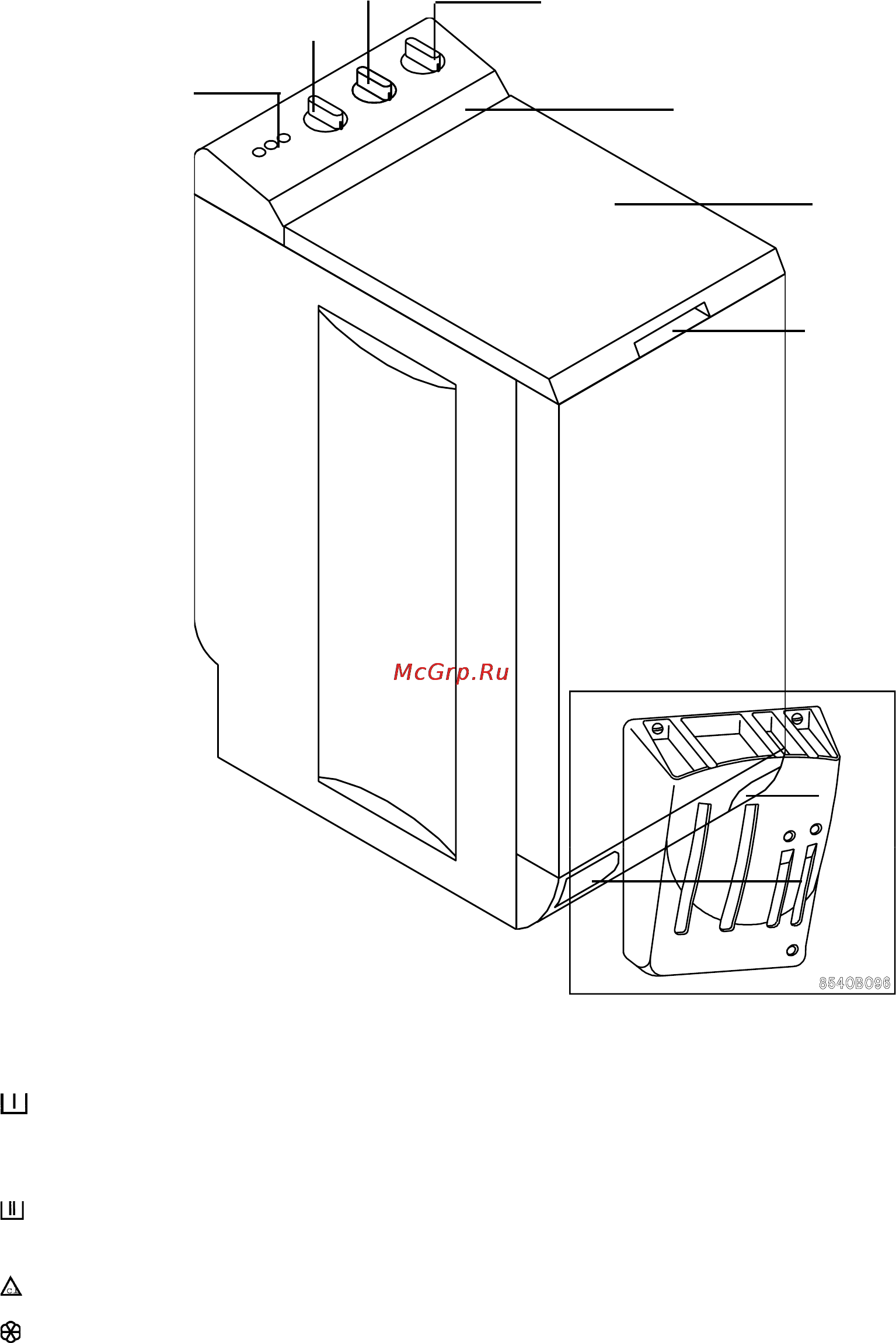 Zanussi TL 1003CV [5/19] Описание прибора