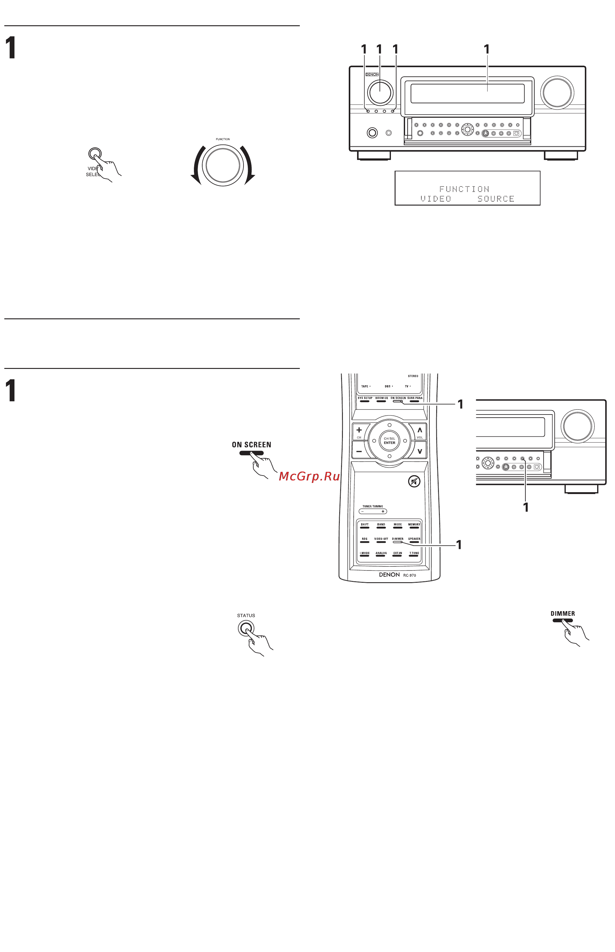 Denon AVR-3805 Инструкция по эксплуатации онлайн [74/120] 49185