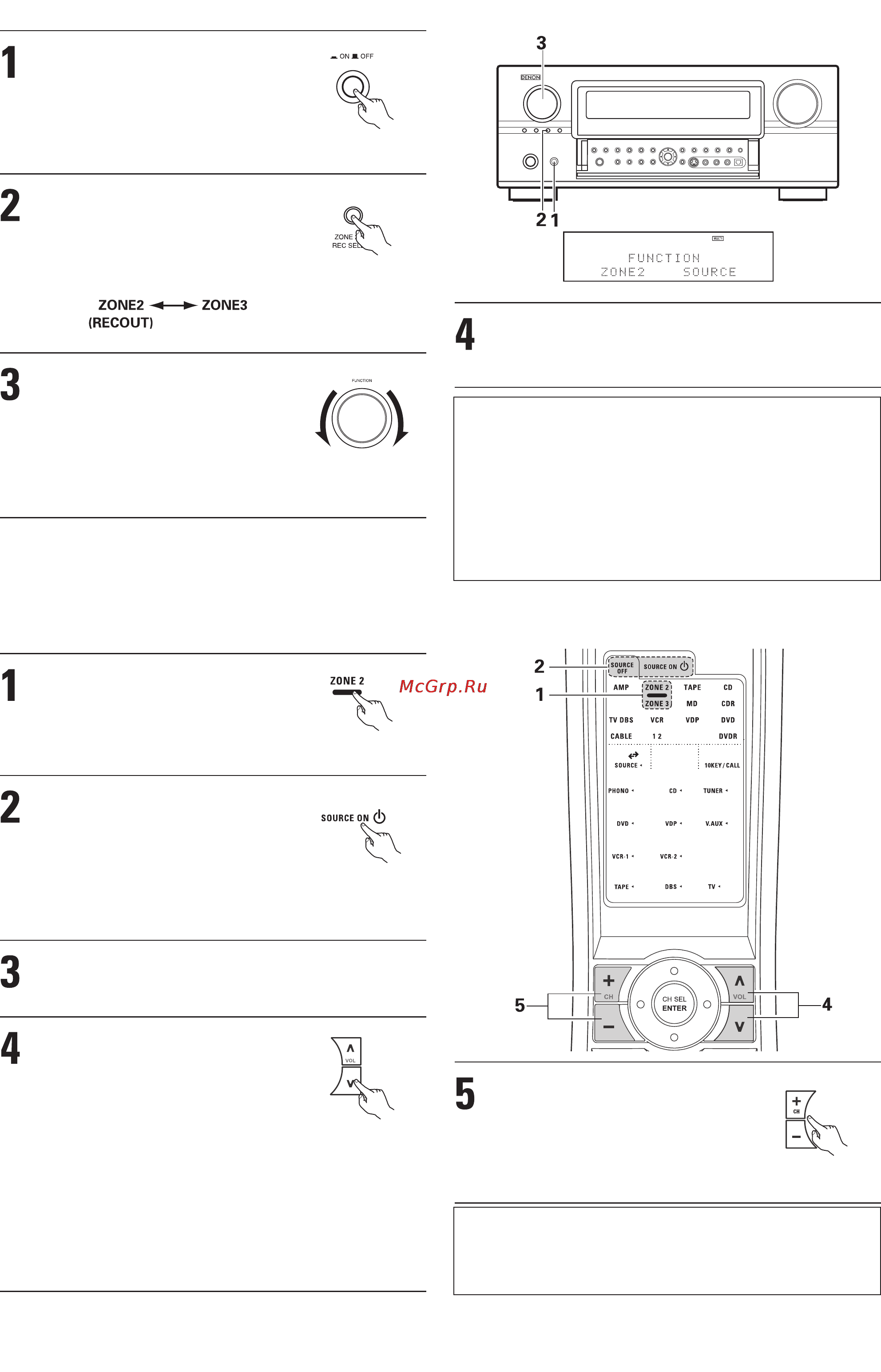 Denon AVR-3805 Инструкция по эксплуатации онлайн [78/120] 49185