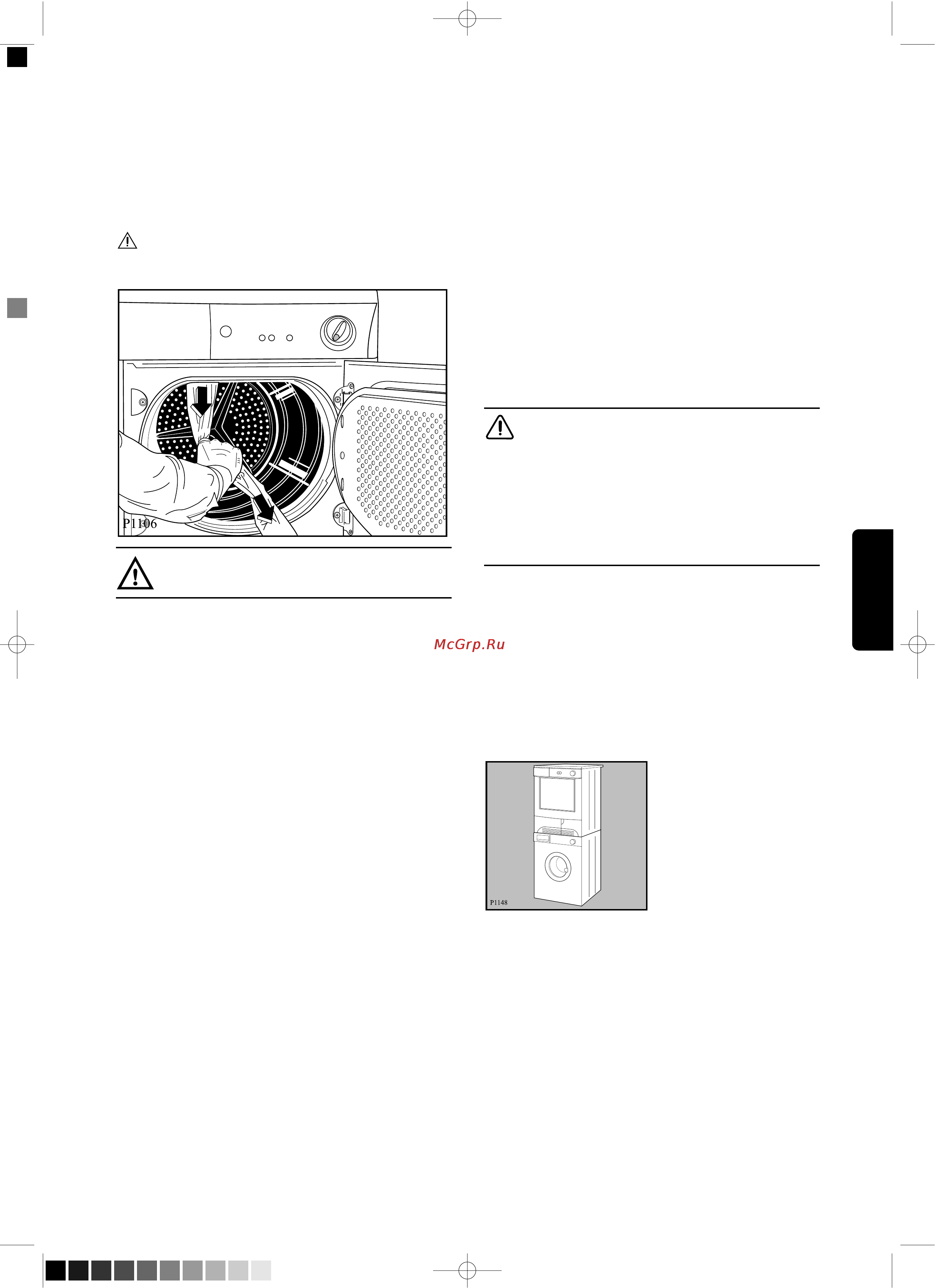 Zanussi TC 7122 [4/13] Ustanovka