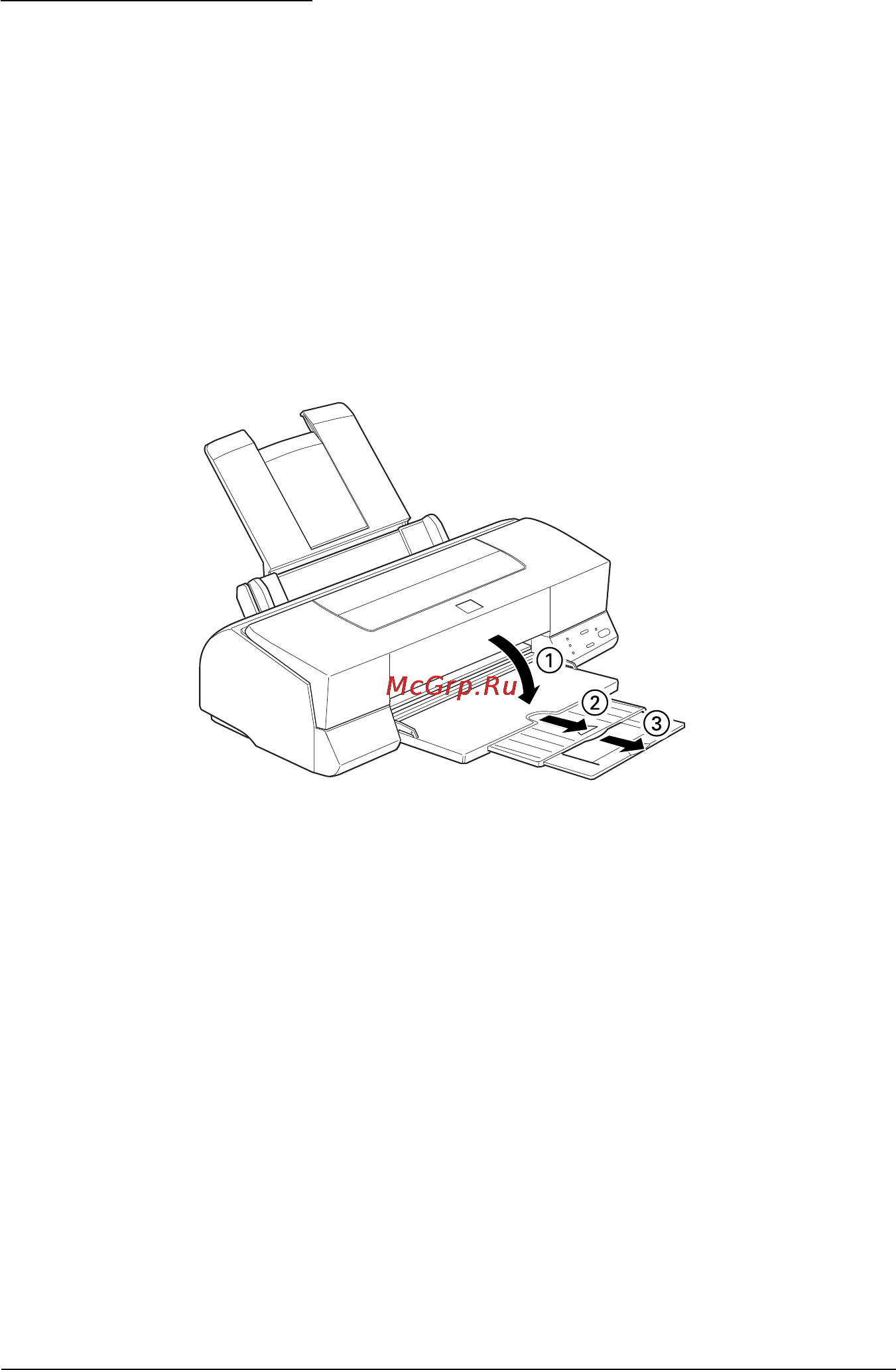 Epson Stylus Photo EX [55/186] Загрузка бумаги