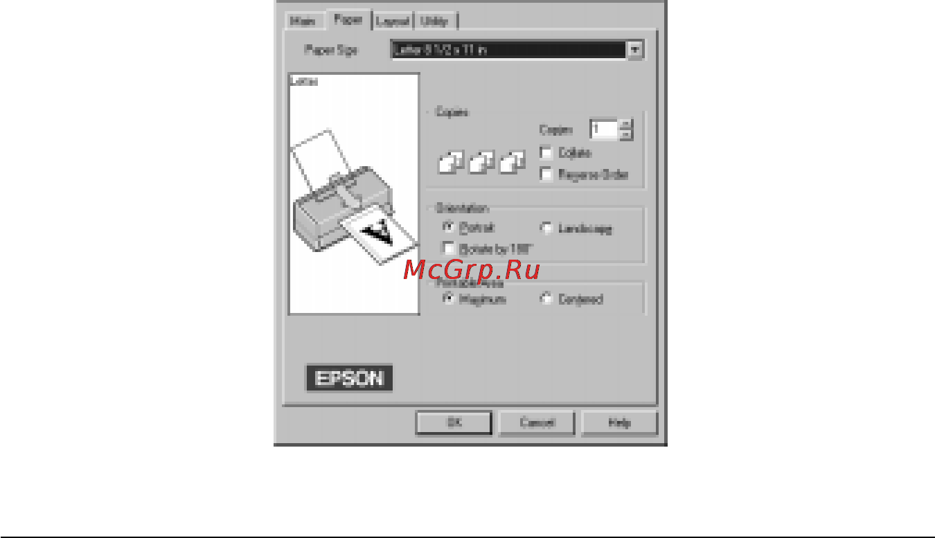 Epson Stylus Photo EX Инструкция по эксплуатации онлайн [59/186] 49219