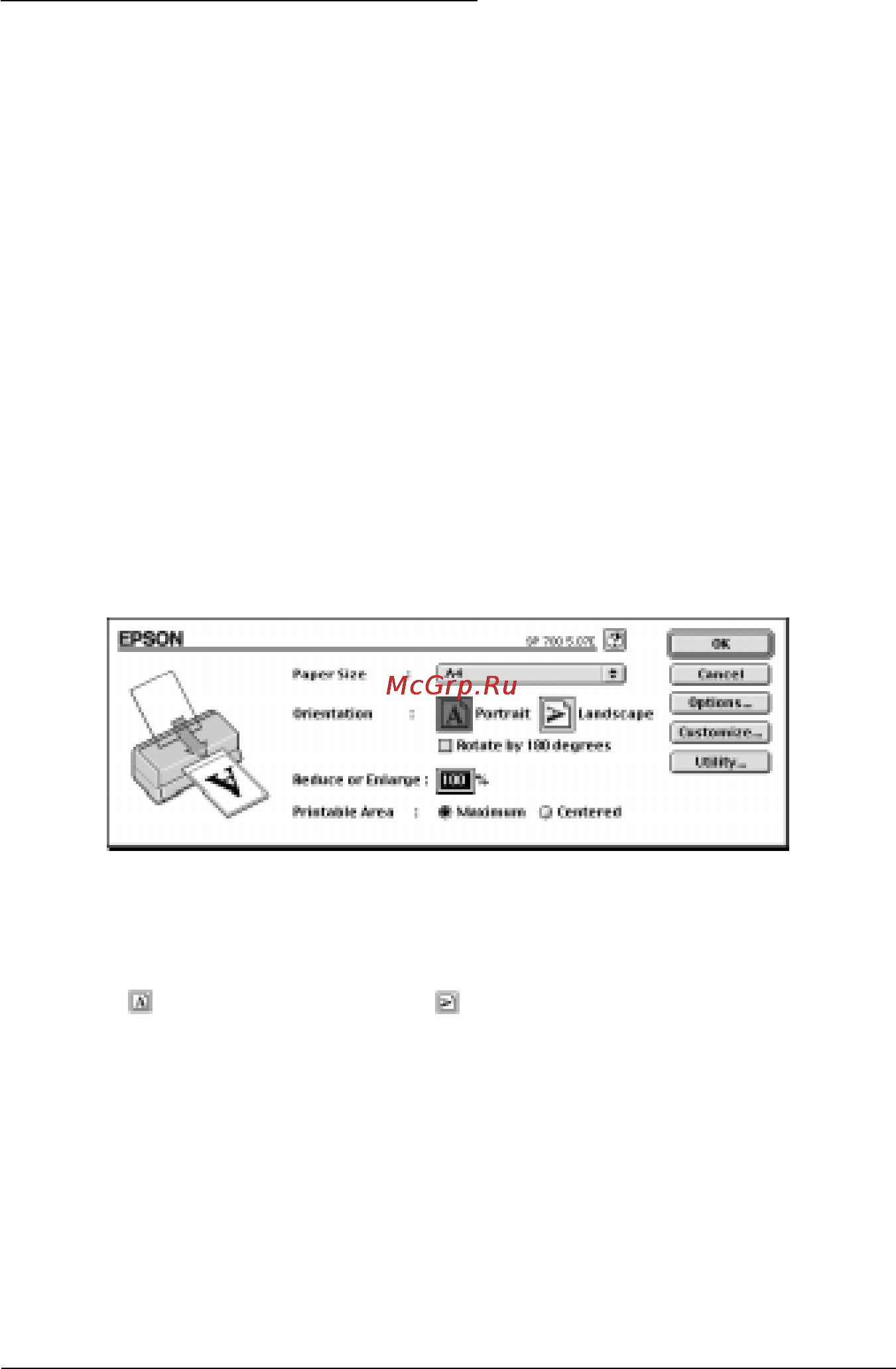Epson Stylus Photo 700 [61/208] Печать в среде macintosh