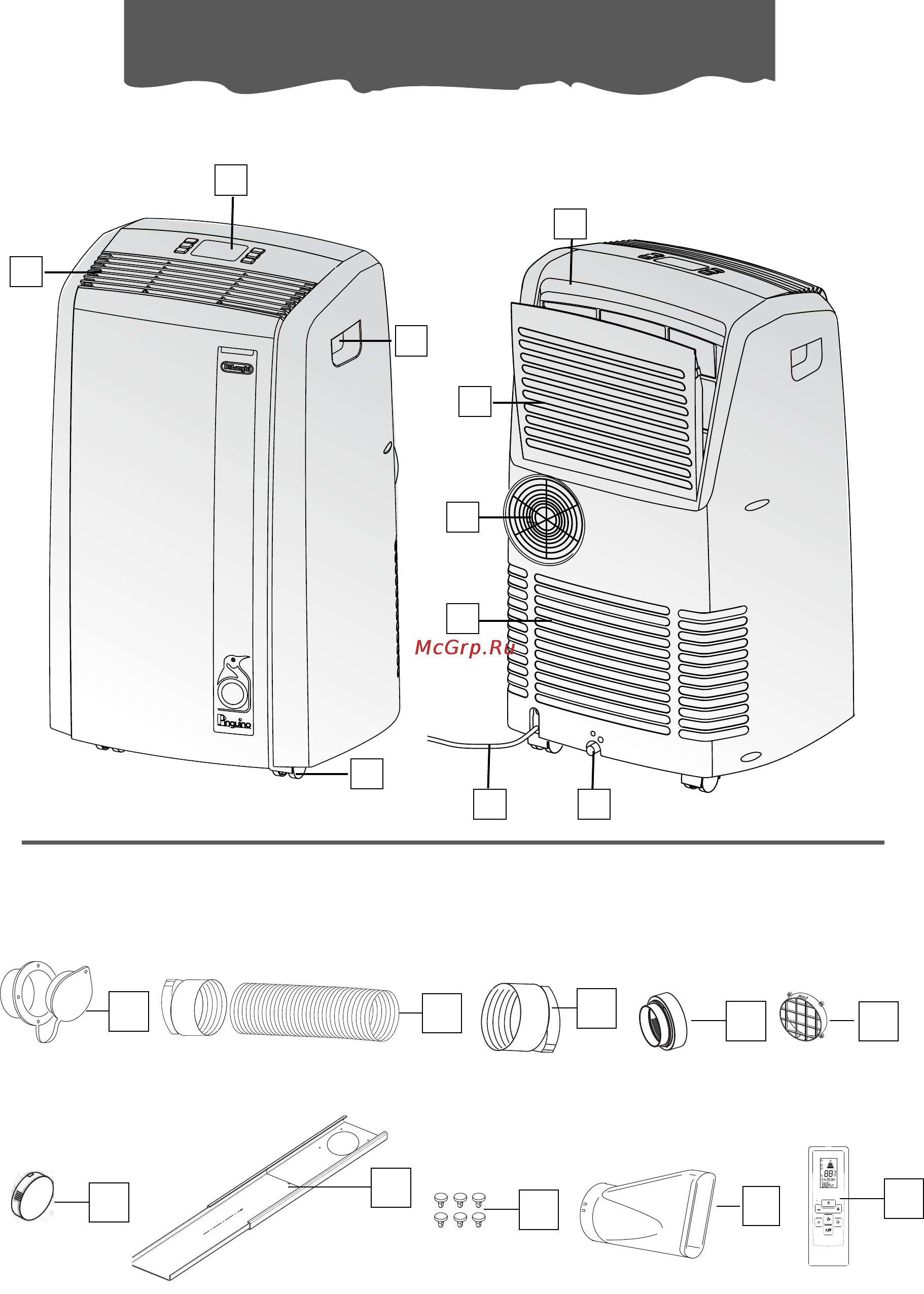 Delonghi PINGUINO PAC AN 110 [2/15] Чз щ