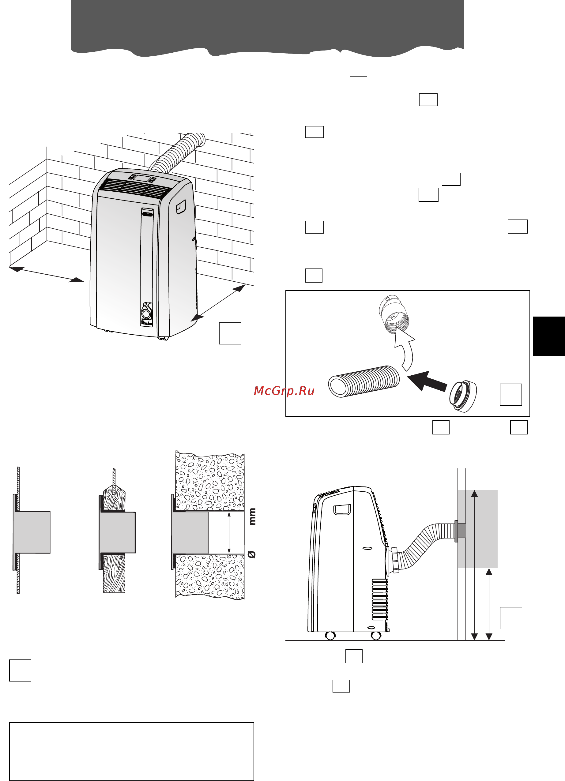 Delonghi PINGUINO PAC AN 110 [6/15] Подготовка к использованию