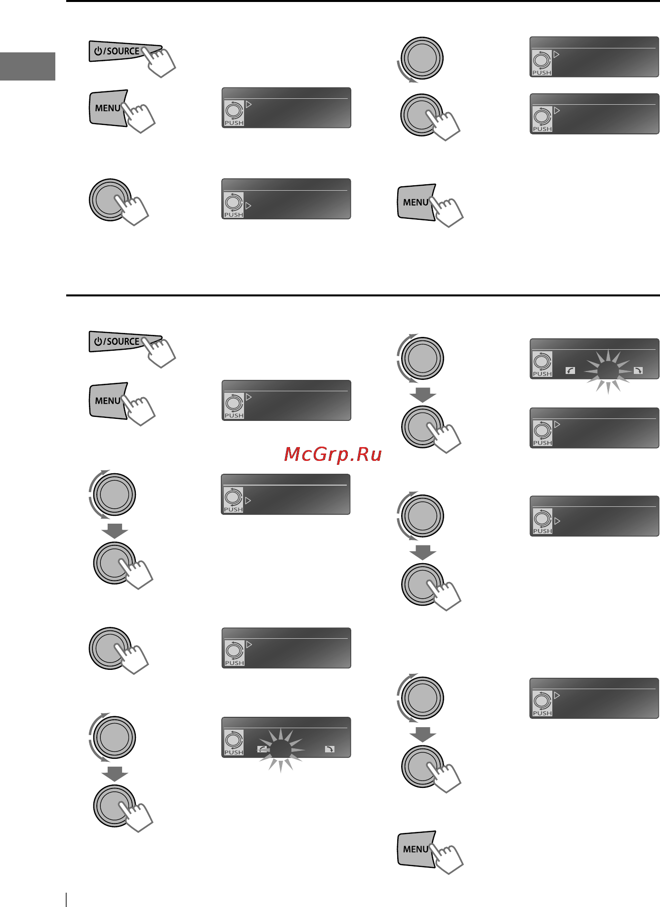 JVC KD-R821BTEY+USB4Gb [32/115] Настройка часов
