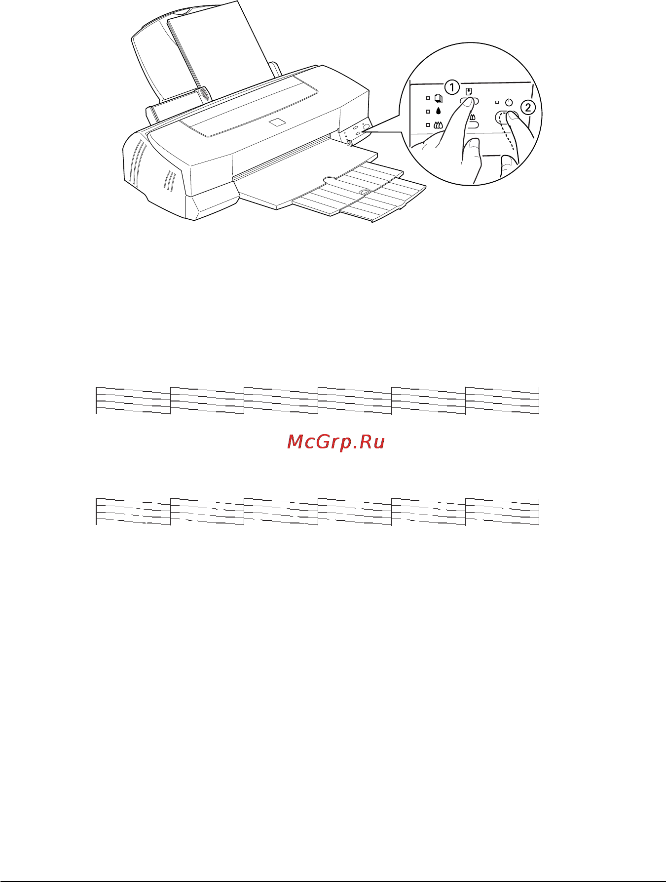 Epson Stylus Photo 1200 [44/60] Пользование кнопками панели управления