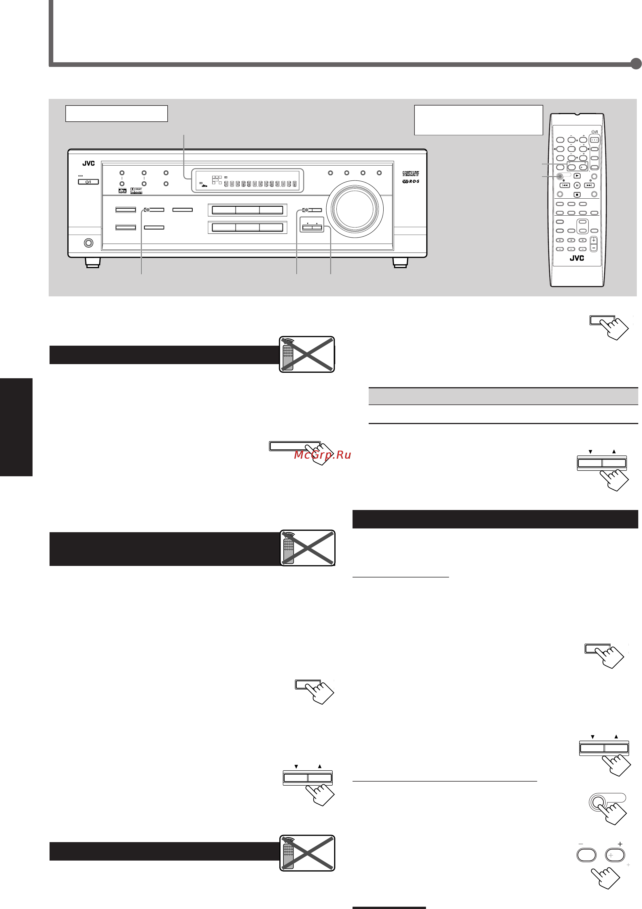 JVC RX-5022RSL [18/36] Русский