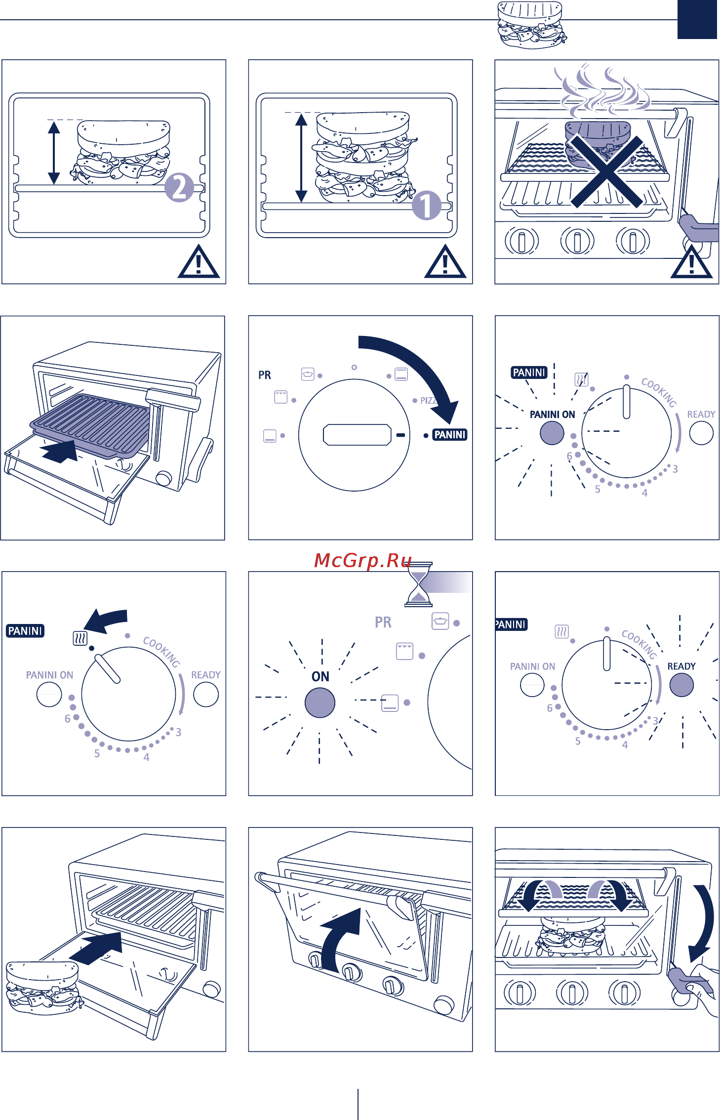 Delonghi EOP 2046 [12/15] Panini