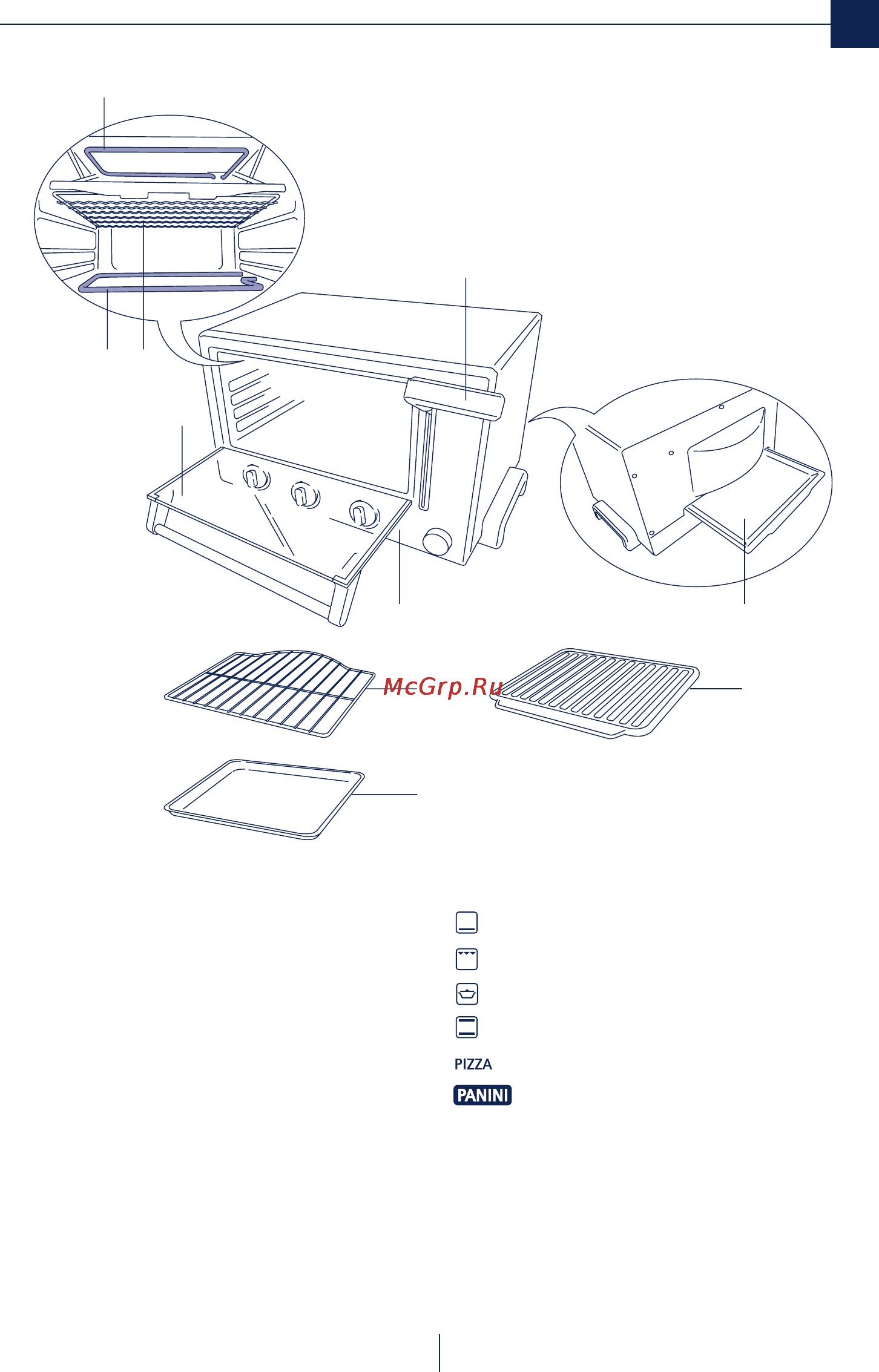 Delonghi EOP 2046 [2/15] Oписани
