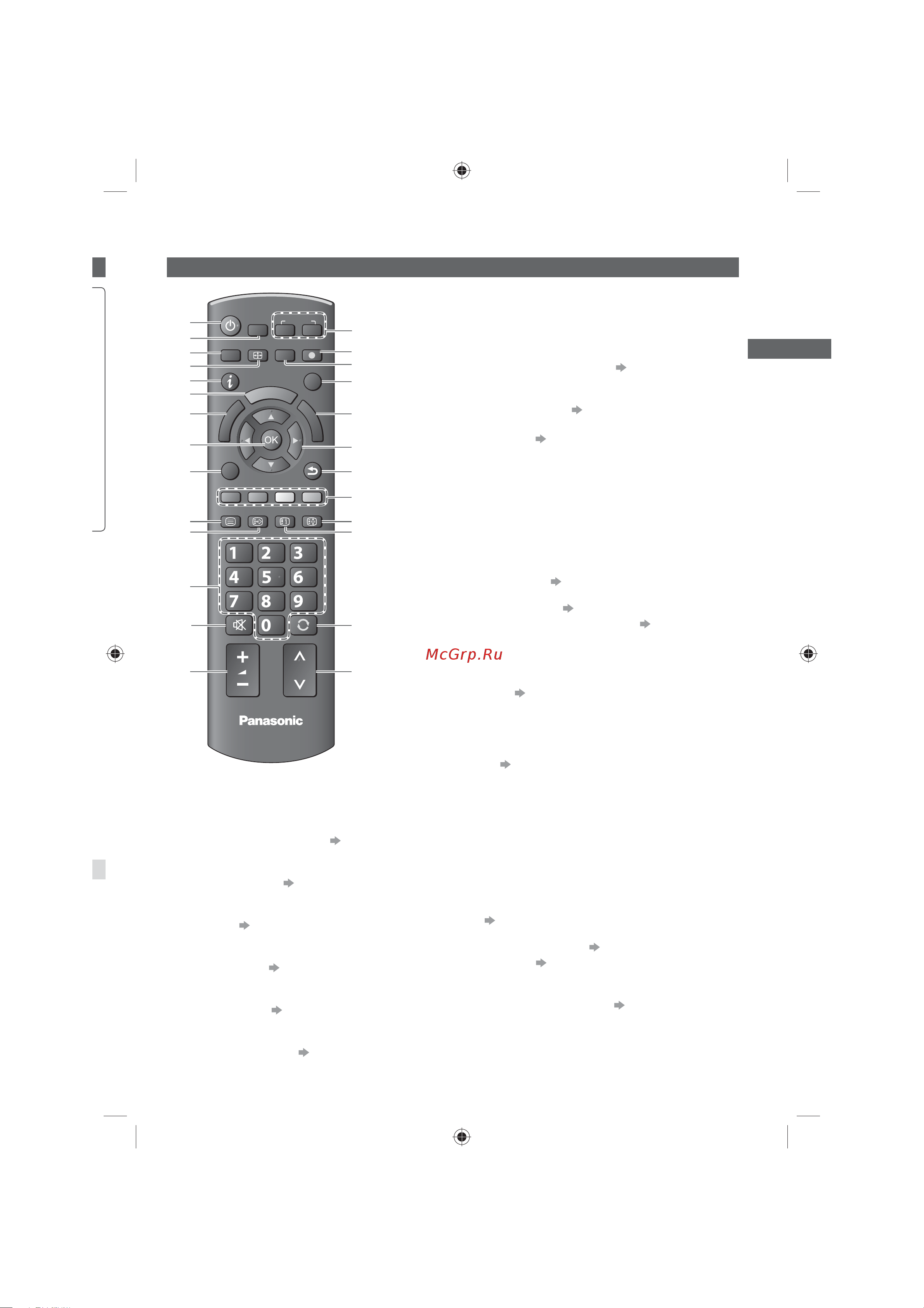 Panasonic TX-LR32 C3 Инструкция по эксплуатации онлайн [11/68] 49324