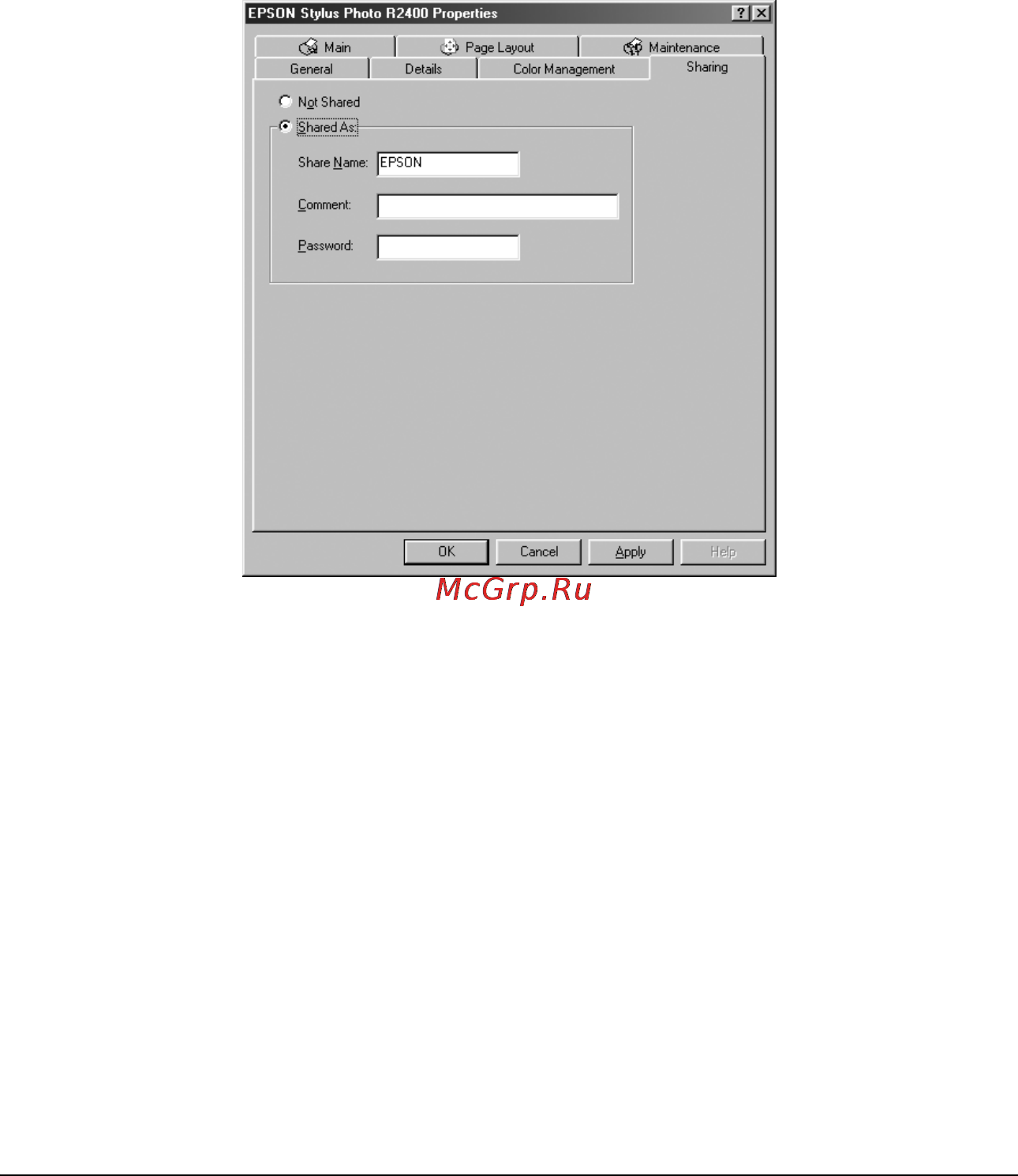 Epson Stylus Photo R2400 [326/418] R4cf120 long bk ред c