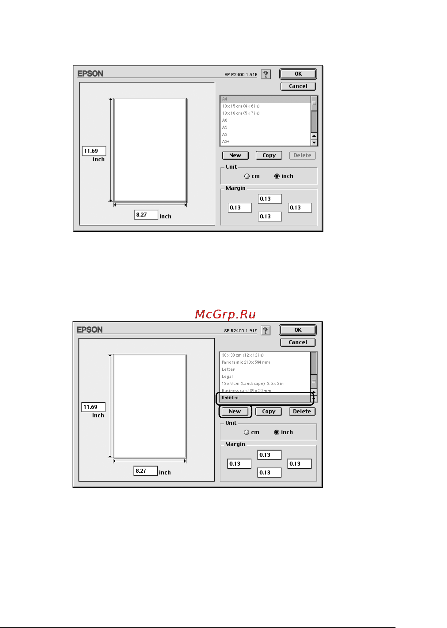 Epson Stylus Photo R2400 [399/418] R4cf120 long bk ред c