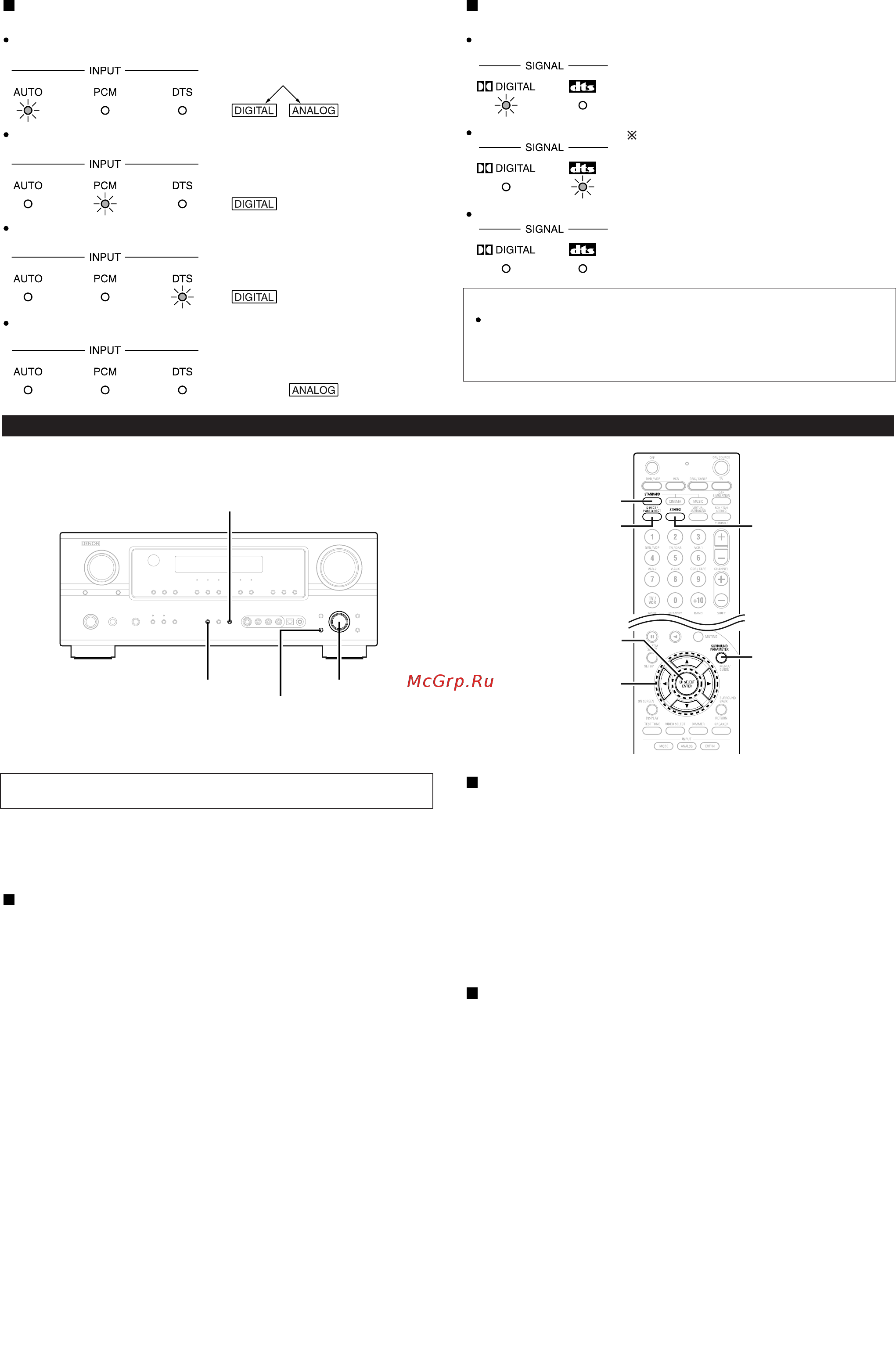 Denon AVR-2106 [25/74] Пространственное звучание