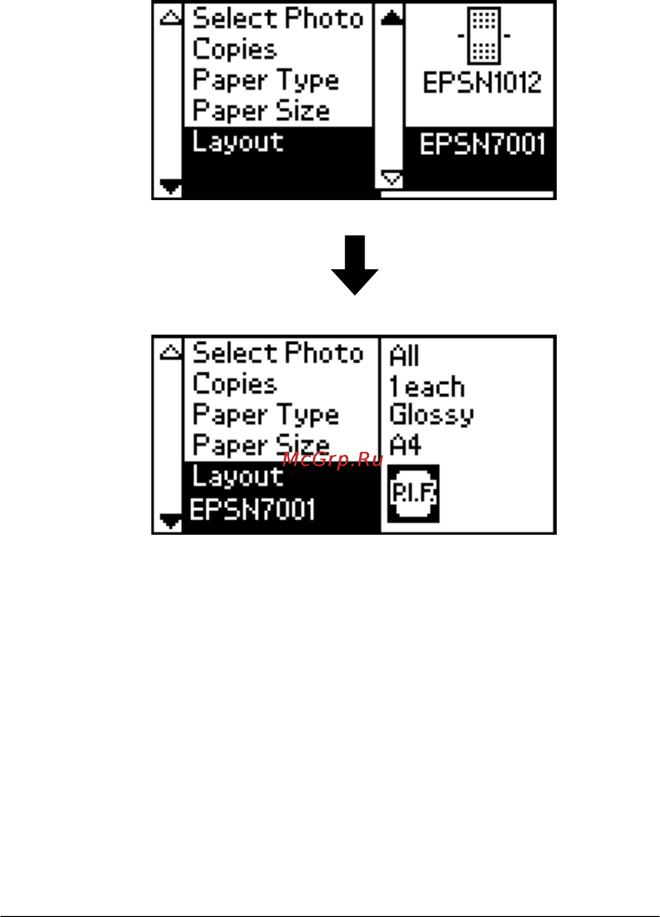 Epson Stylus Photo R300 Инструкция по эксплуатации онлайн [55/114] 49354