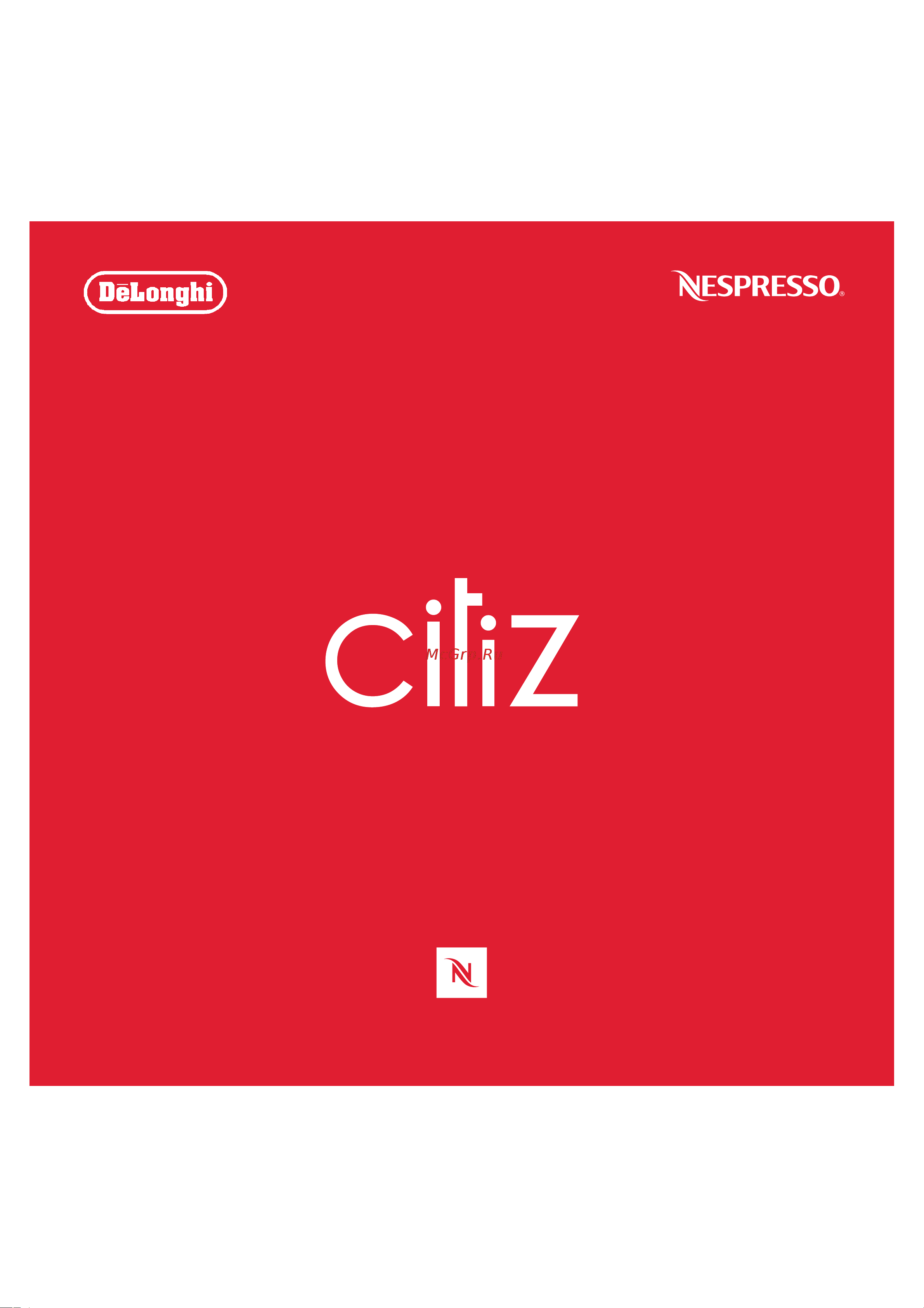 Delonghi CITIZ EN 165.CW Инструкция по эксплуатации онлайн