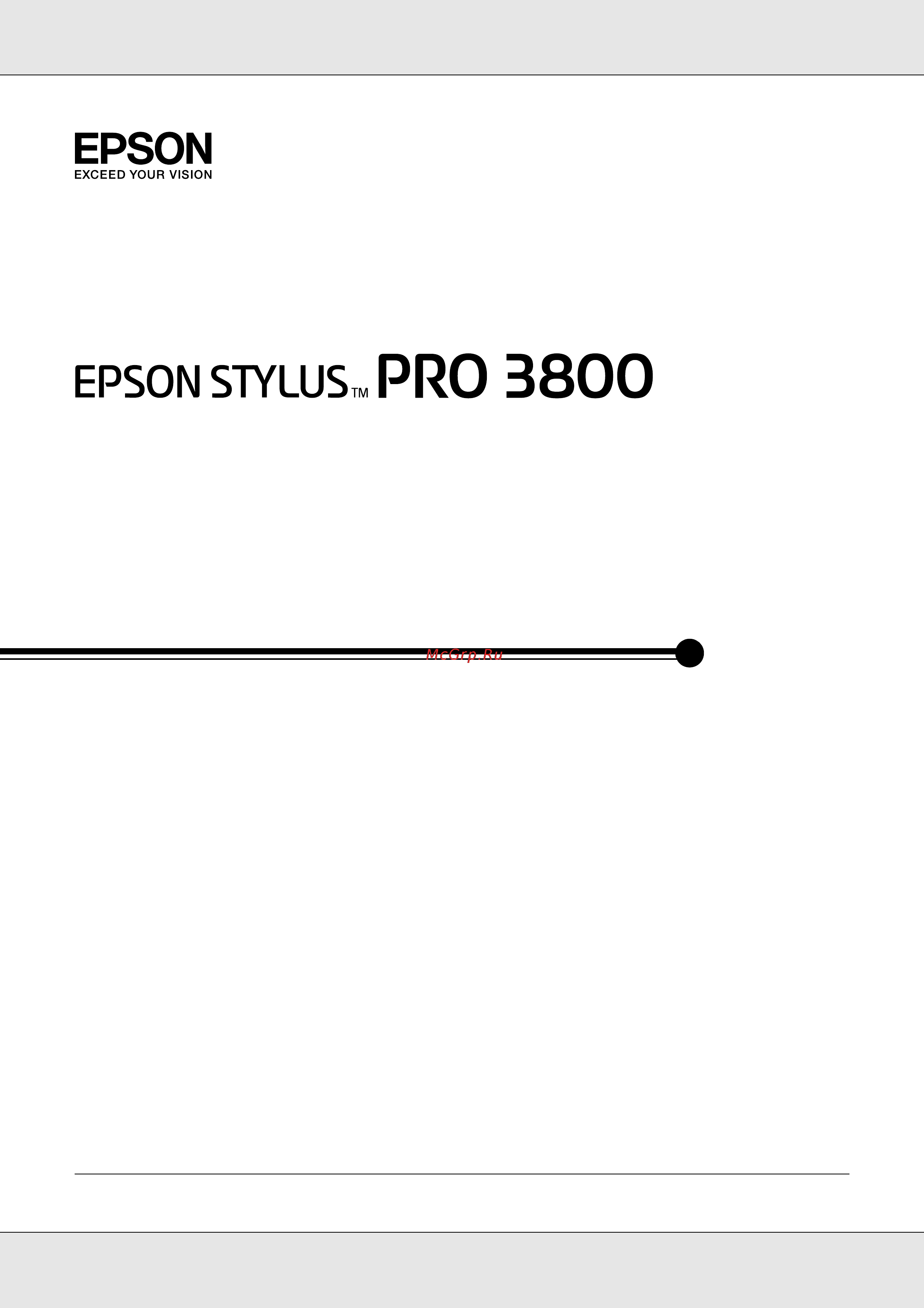 Epson Stylus Pro 3800 Инструкция по эксплуатации онлайн
