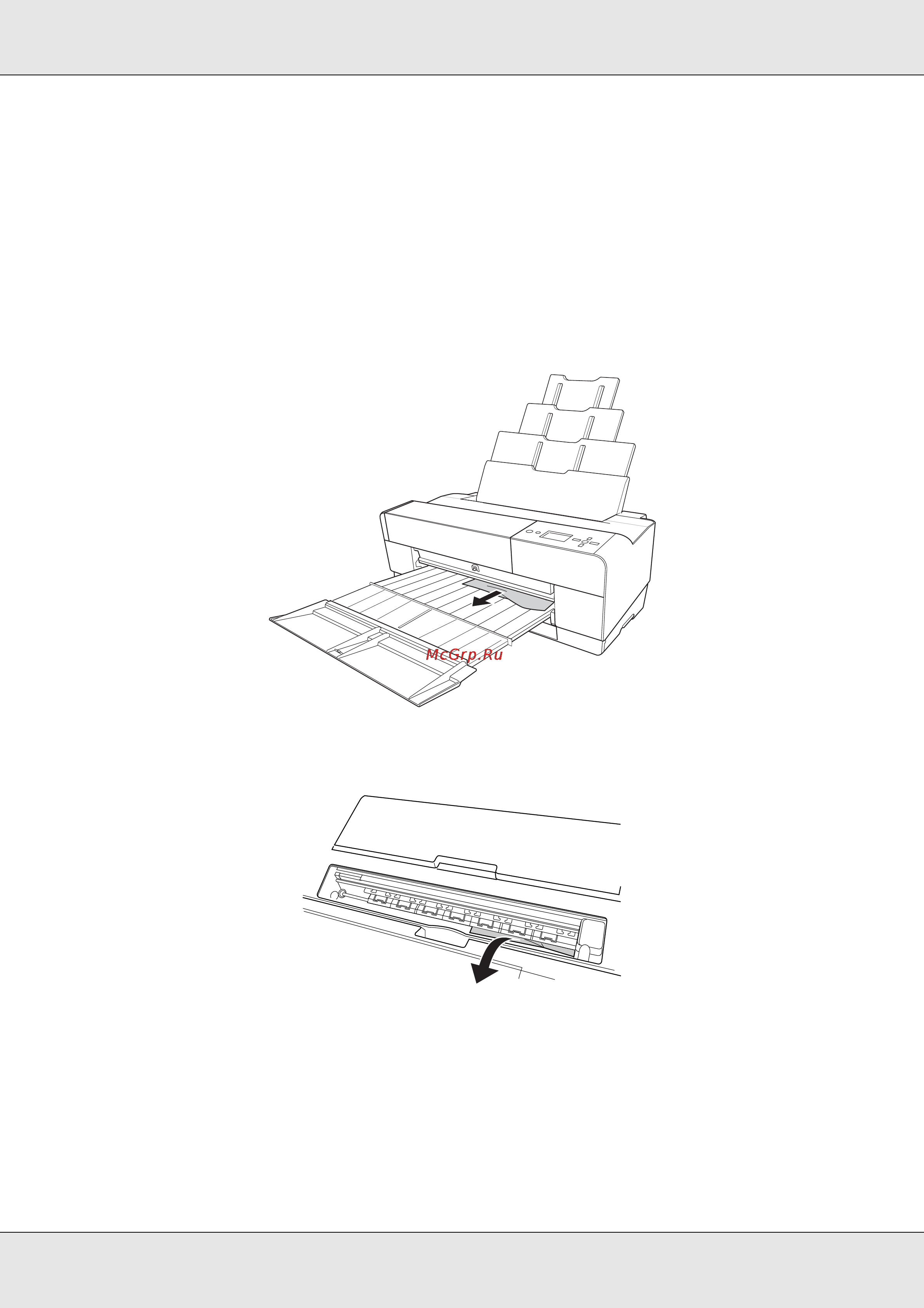 Epson Stylus Pro 3800 [181/213] Если бумага замялась при подаче из автоподатчика