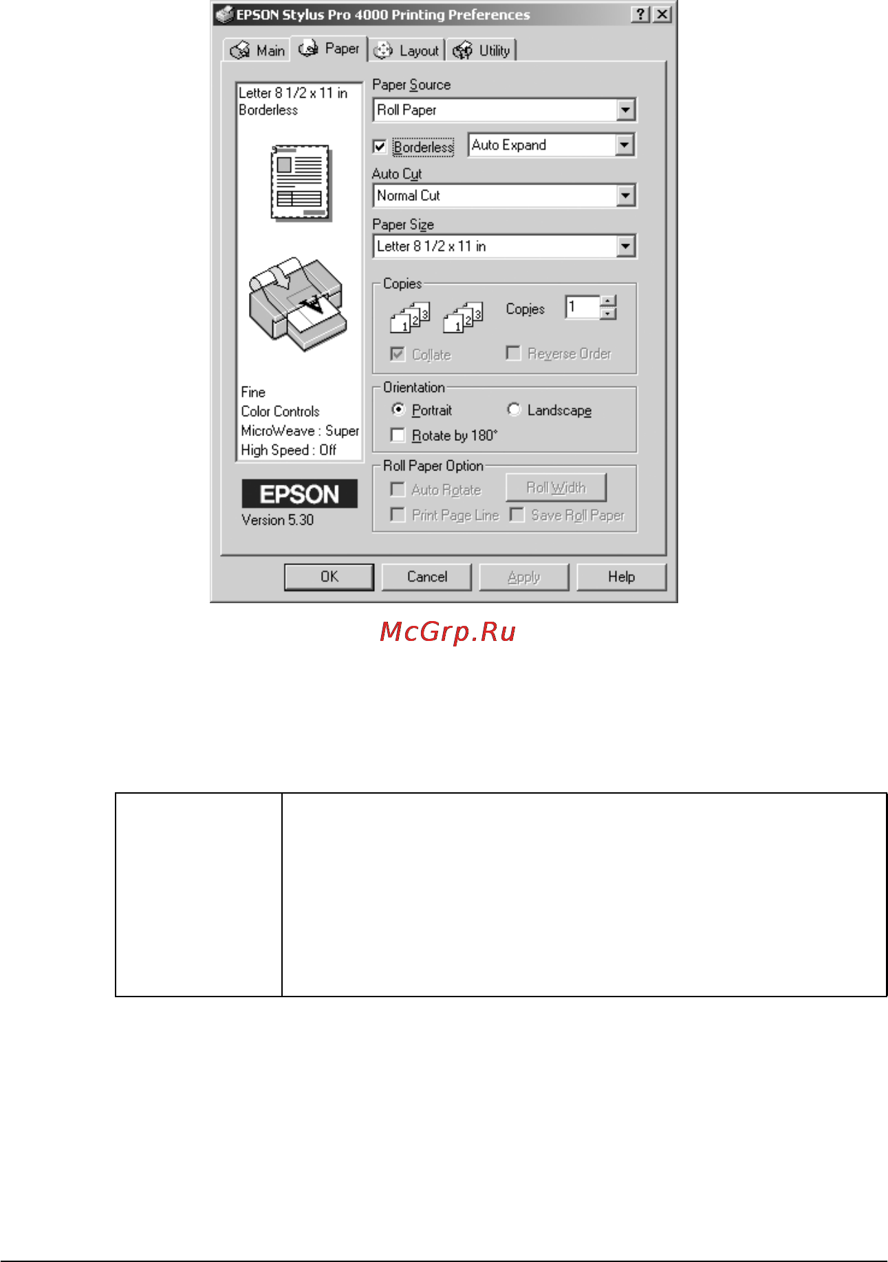 Epson Stylus Pro 4000 Инструкция по эксплуатации онлайн [51/410] 49400